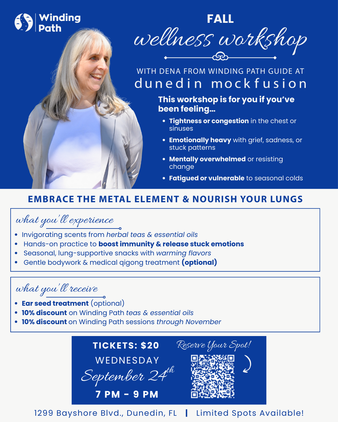Fall Wellness Workshop with Dena