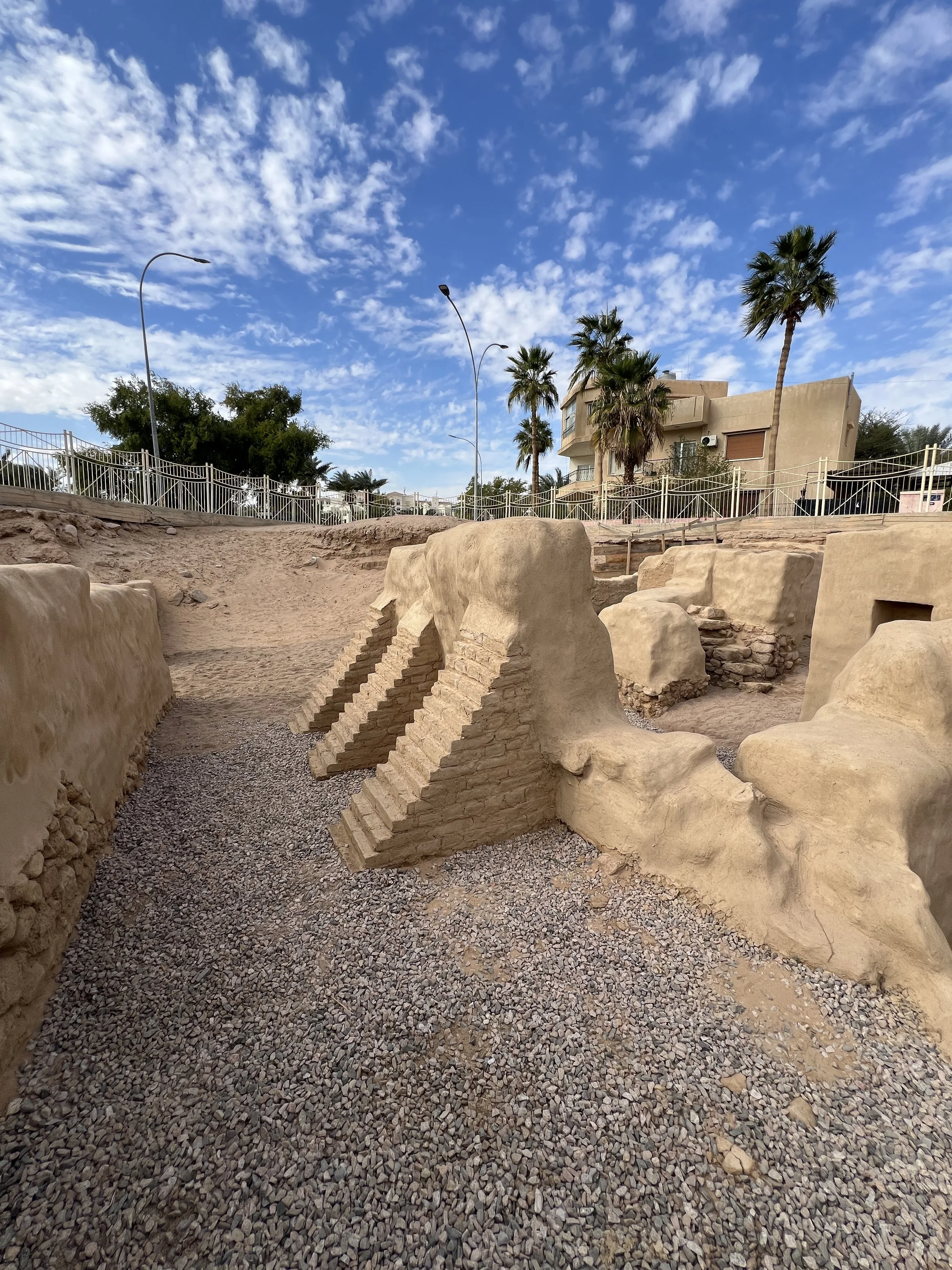 Site after the completion of conservation works