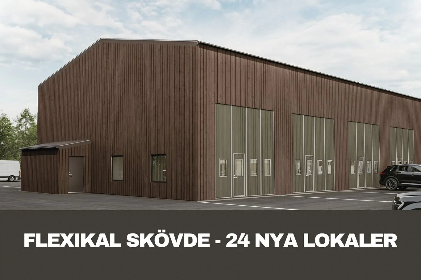 Nya lokaler i Sk&ouml;vde💥

Vi har f&aring;tt i uppdrag att g&ouml;ra visualiseringar f&ouml;r ett nytt projekt Flexikal✨

Flexikal lanserar 24 moderna lokaler i Norra Ryd &ndash; perfekt f&ouml;r f&ouml;retagare, f&ouml;reningar eller dig som beh&o
