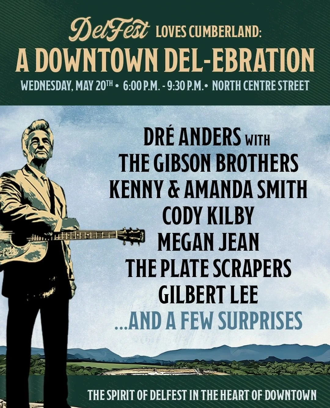 Happy Delfest to all who celebrate! ⁠
Kick off the festivities tonight on North Centre Street from 6pm-9:30pm ⁠