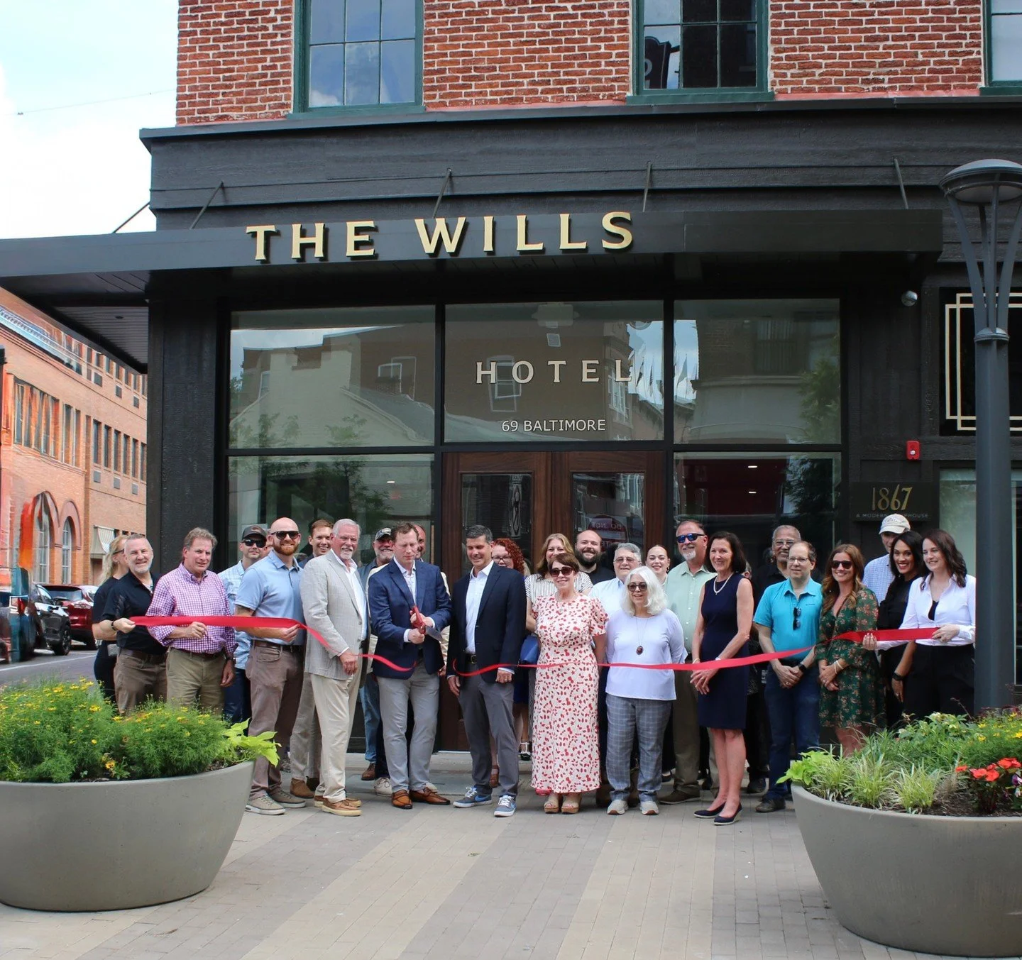 A bike ride through Cumberland changed everything.⁠
The Wills Hotel is open!  20 boutique rooms, a great restaurant, and a story that started with someone falling in love with this city and deciding to stay invested in it.⁠
his one is worth celebrati
