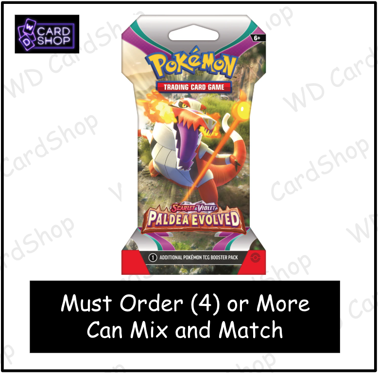 Paldea Evolved Sleeved Booster Pack