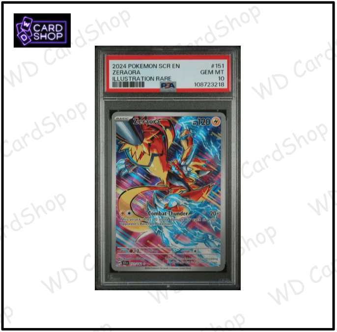 PSA 10 - Zeraora 151/142 Stellar Crown