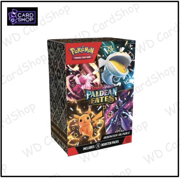 Pokemon Trading Cards Paldean Fates Booster Bundle