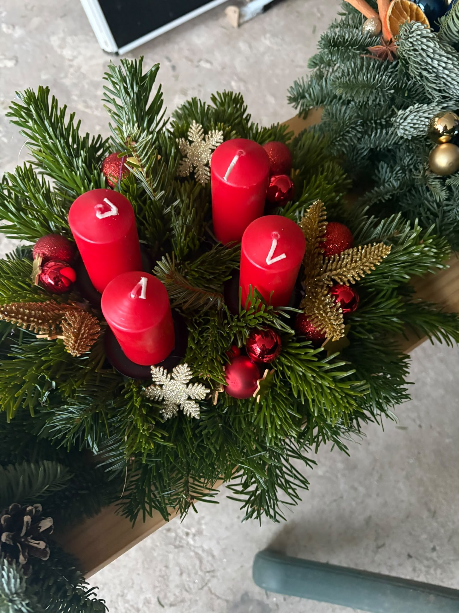 Adventskranz (klein) Nr1