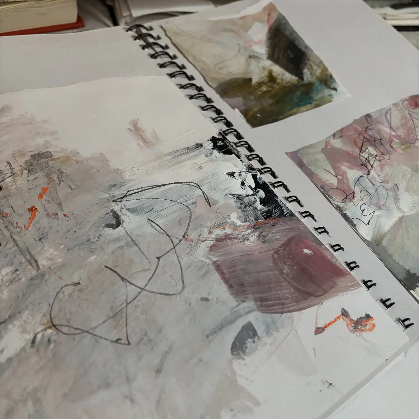 A morning spent stepping up my practice. I have been feeling stuck in my work. Feeling like I hadn&rsquo;t been pushing myself, nor prioritising finding out who I am, and I have been staying safe. So I&rsquo;m shedding layers, and digging deep on wha