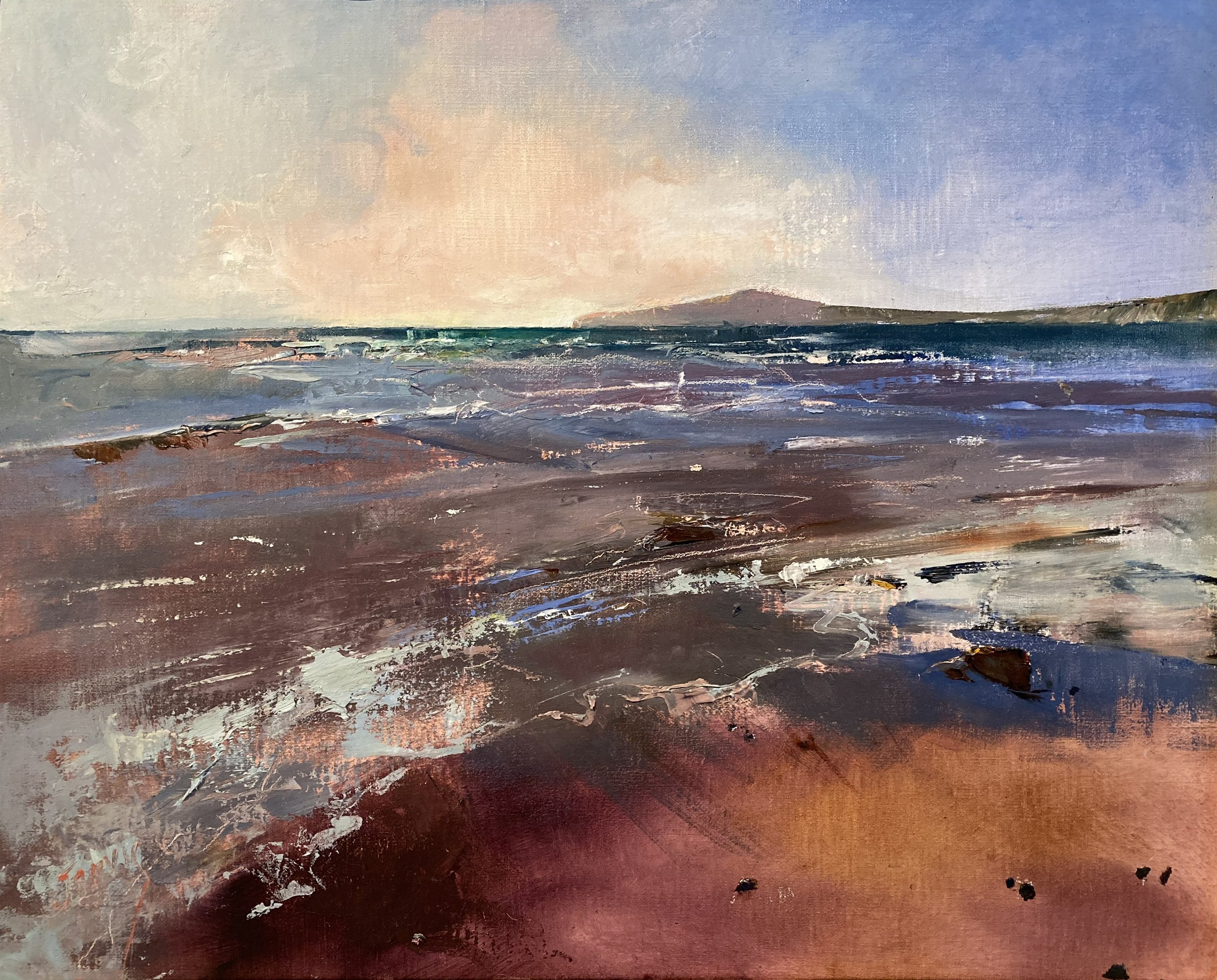 2. Evening sun on Compton Bay, Isle of Wight.jpg