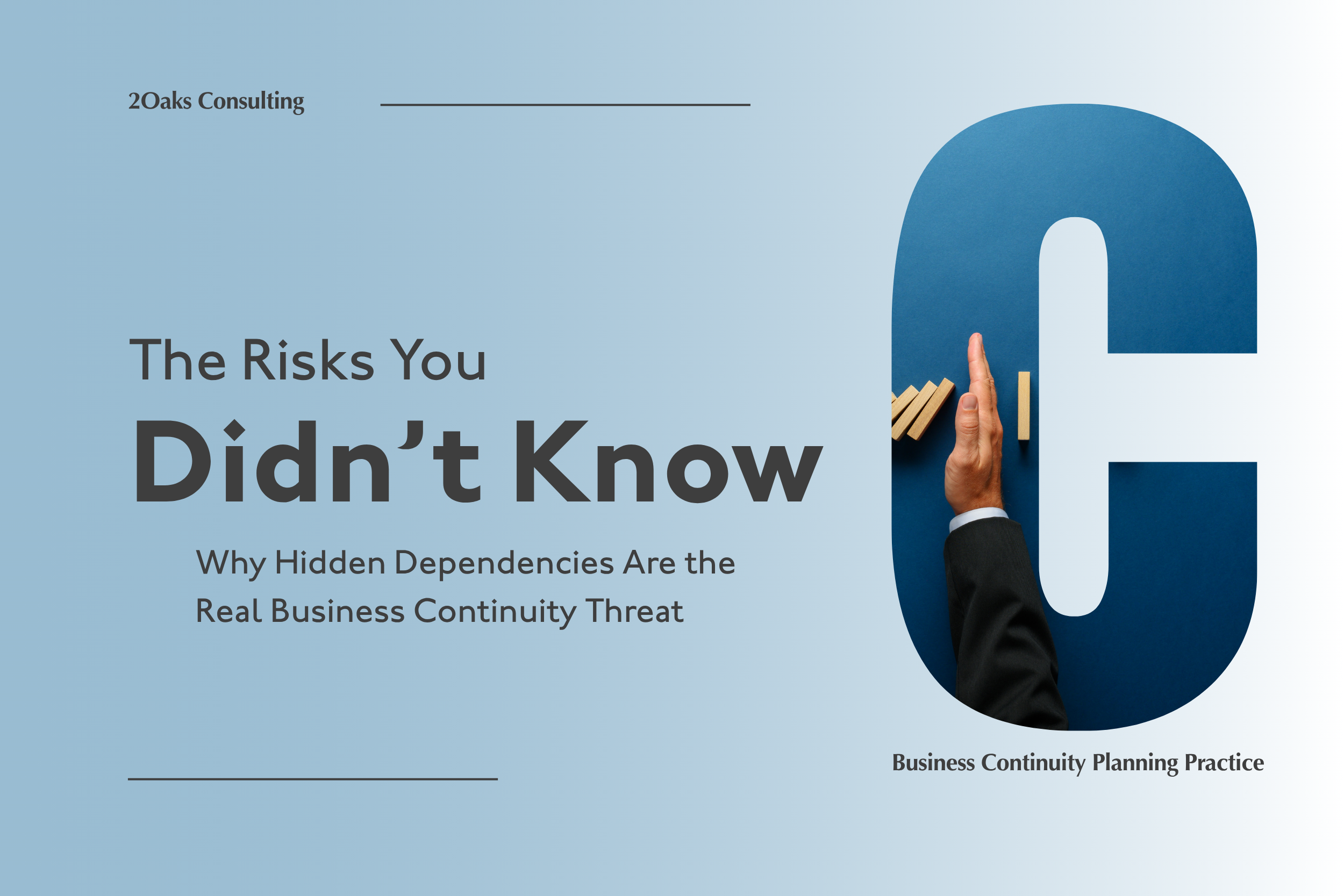 THE RISKS YOU DIDN’T KNOW YOU HAD