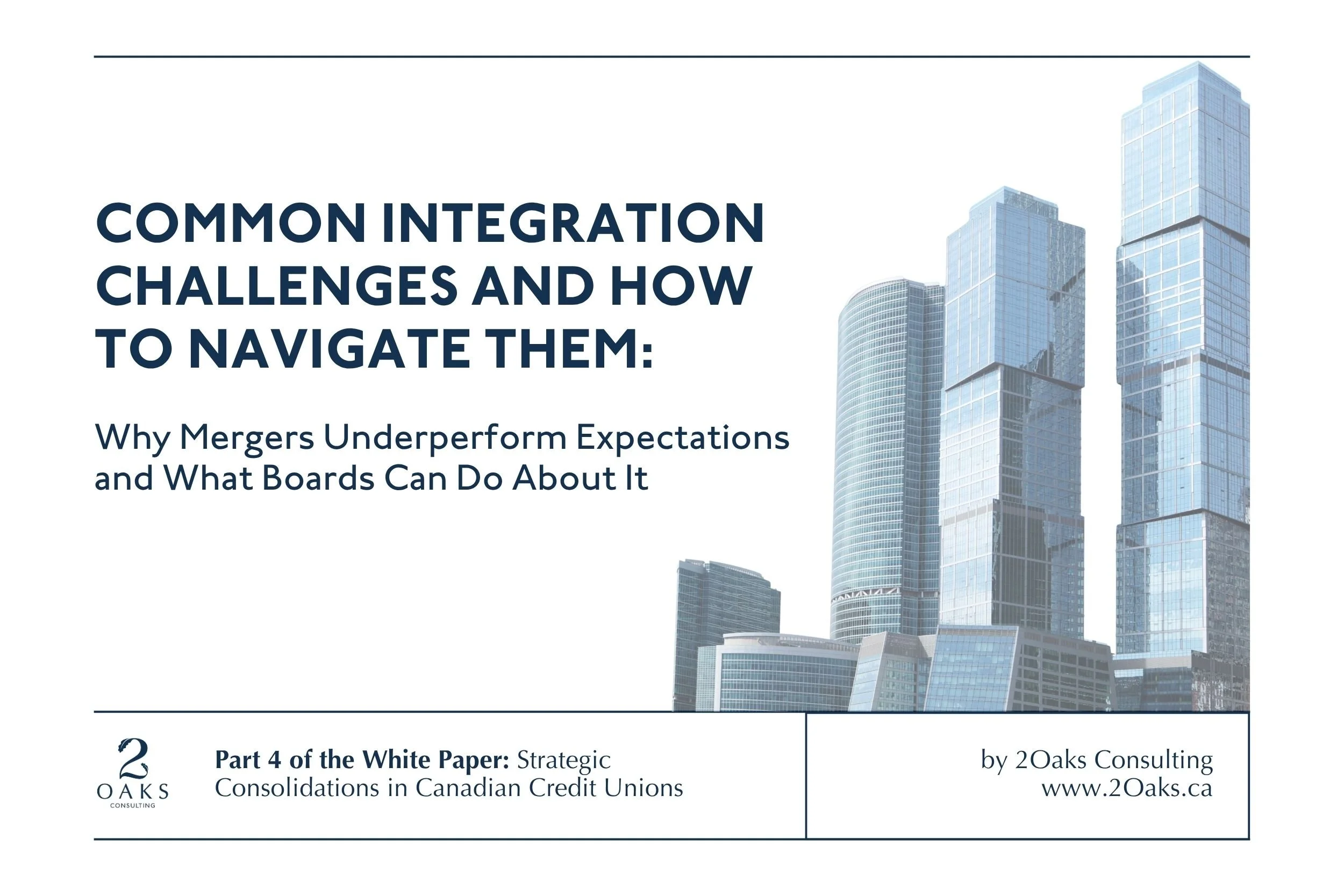 INTEGRATION CHALLENGES AND THE BANK ACQUISITION PATHWAY