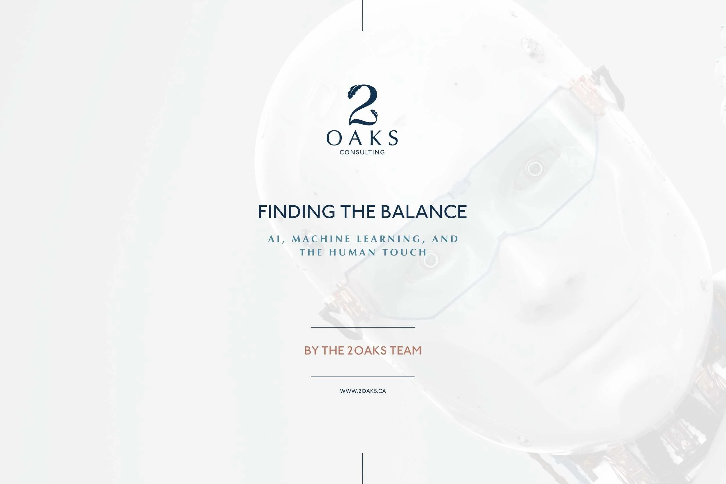 Download 2Oaks AI and machine learning finding the balance whitepaper
