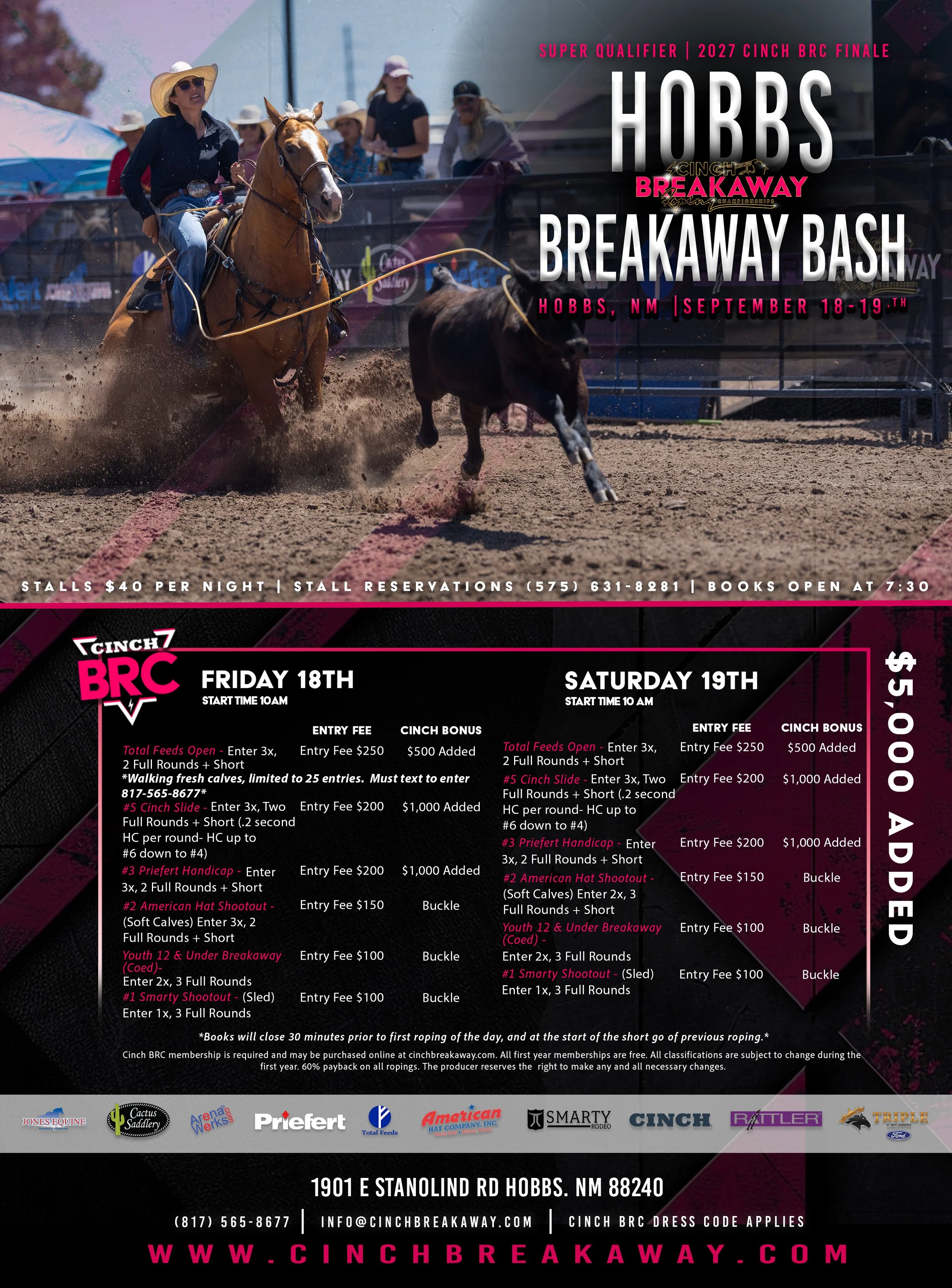 Hobbs Breakaway Bash