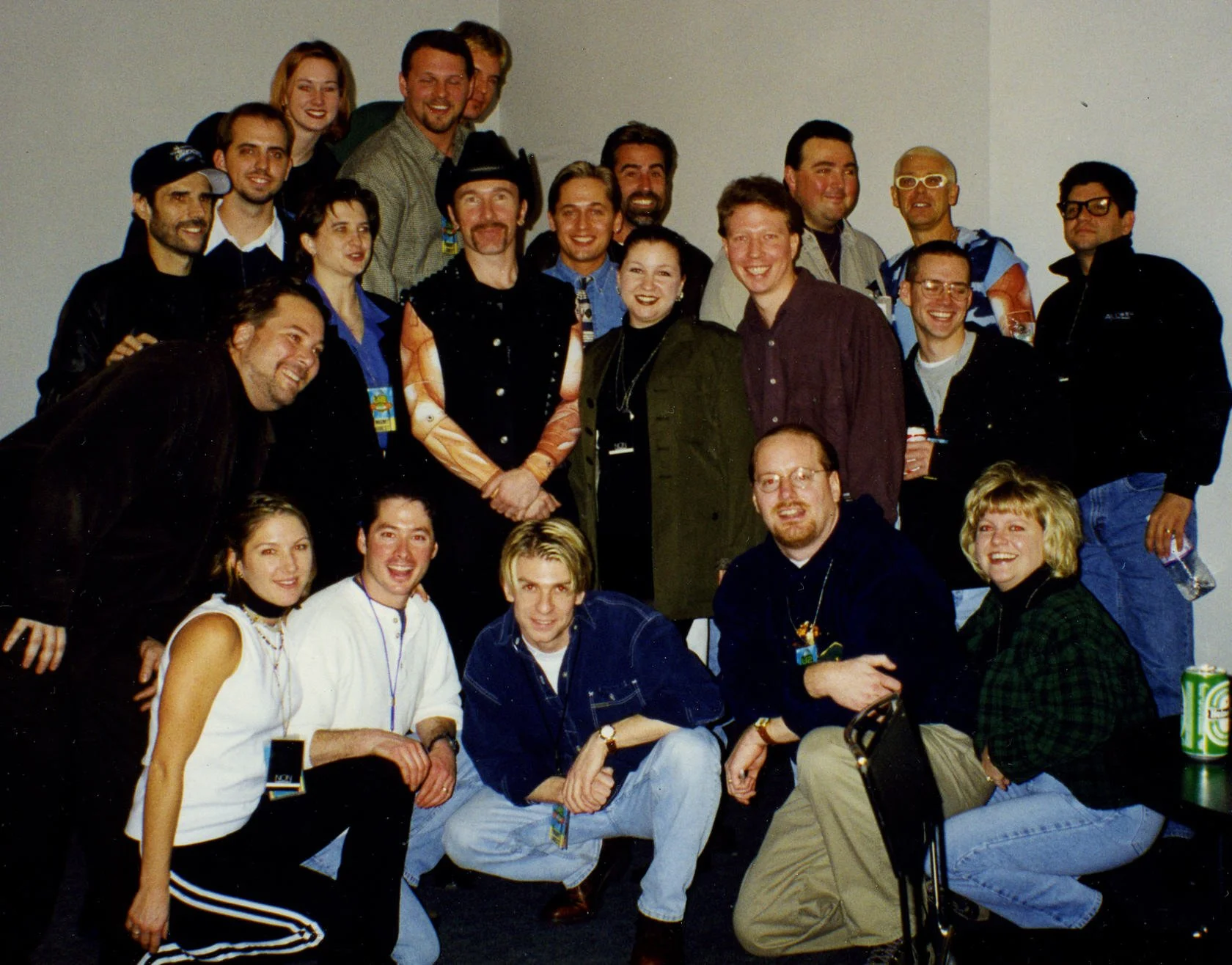 U2 backstage 1997