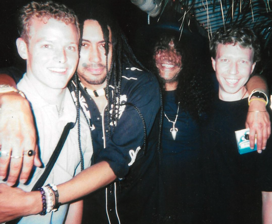 Slash at Rainbow Room 2001