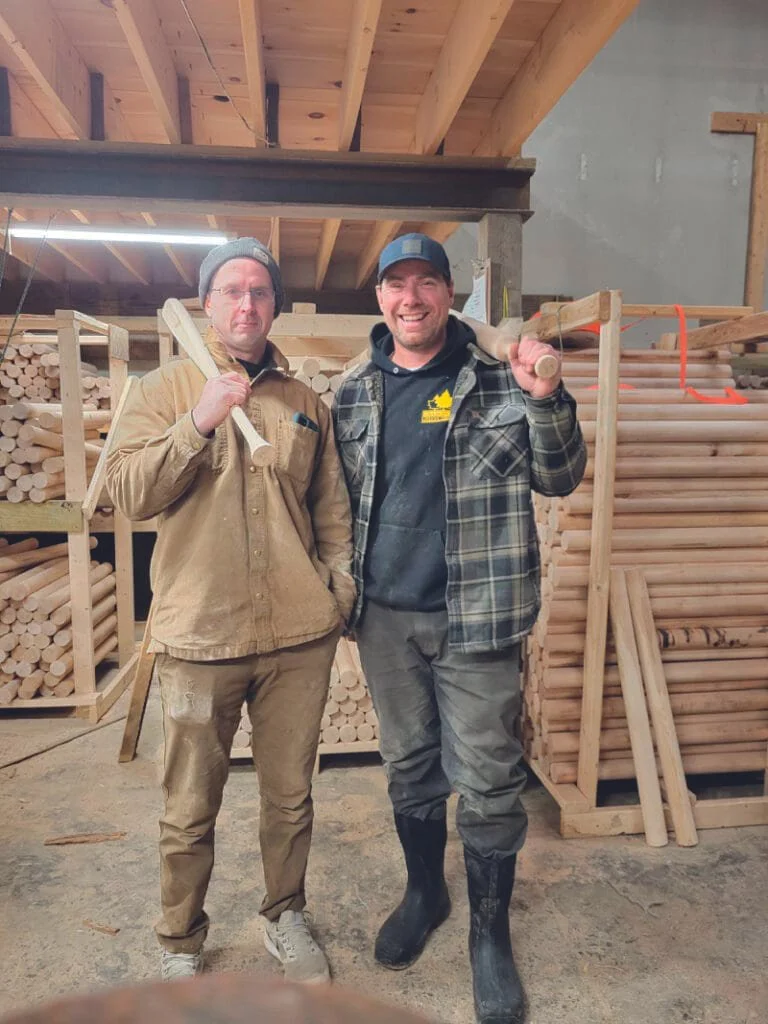 Maine Billets Founders Brian and Jesse