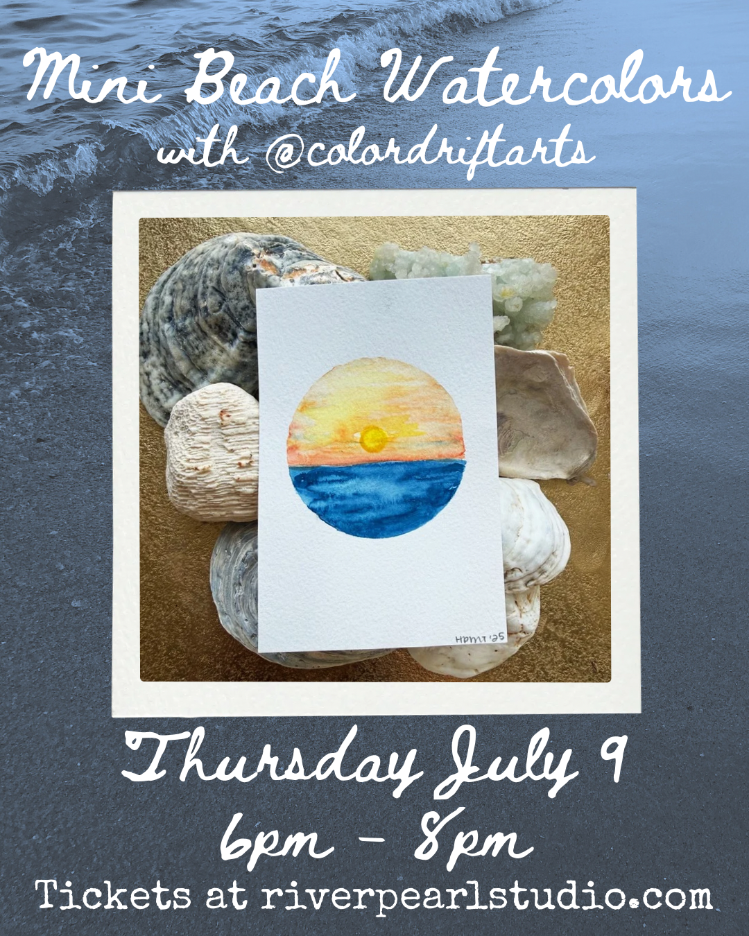 Mini Beach Watercolors