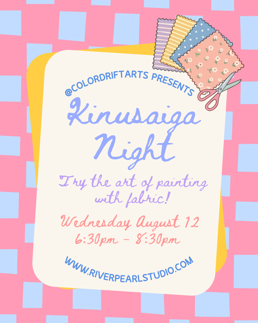 Kinusaiga Night 8/12 - Ticket Required
