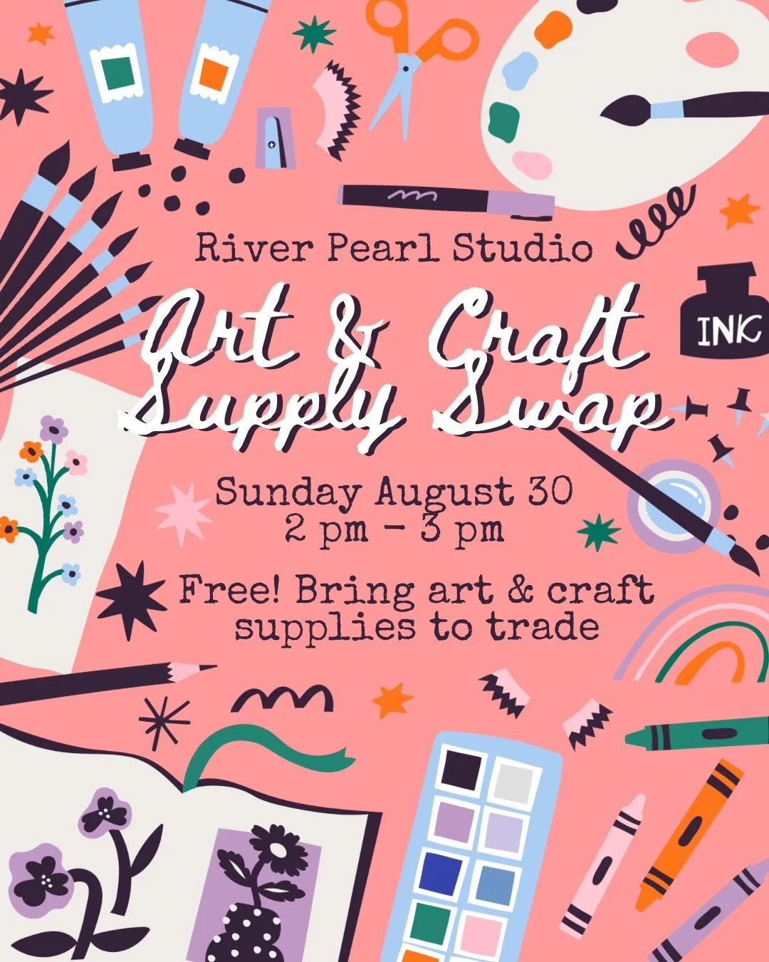 Art & Craft Supply Swap 8/30