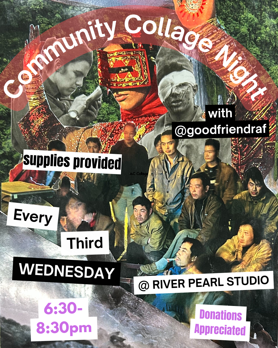 Community Collage Night 9/16