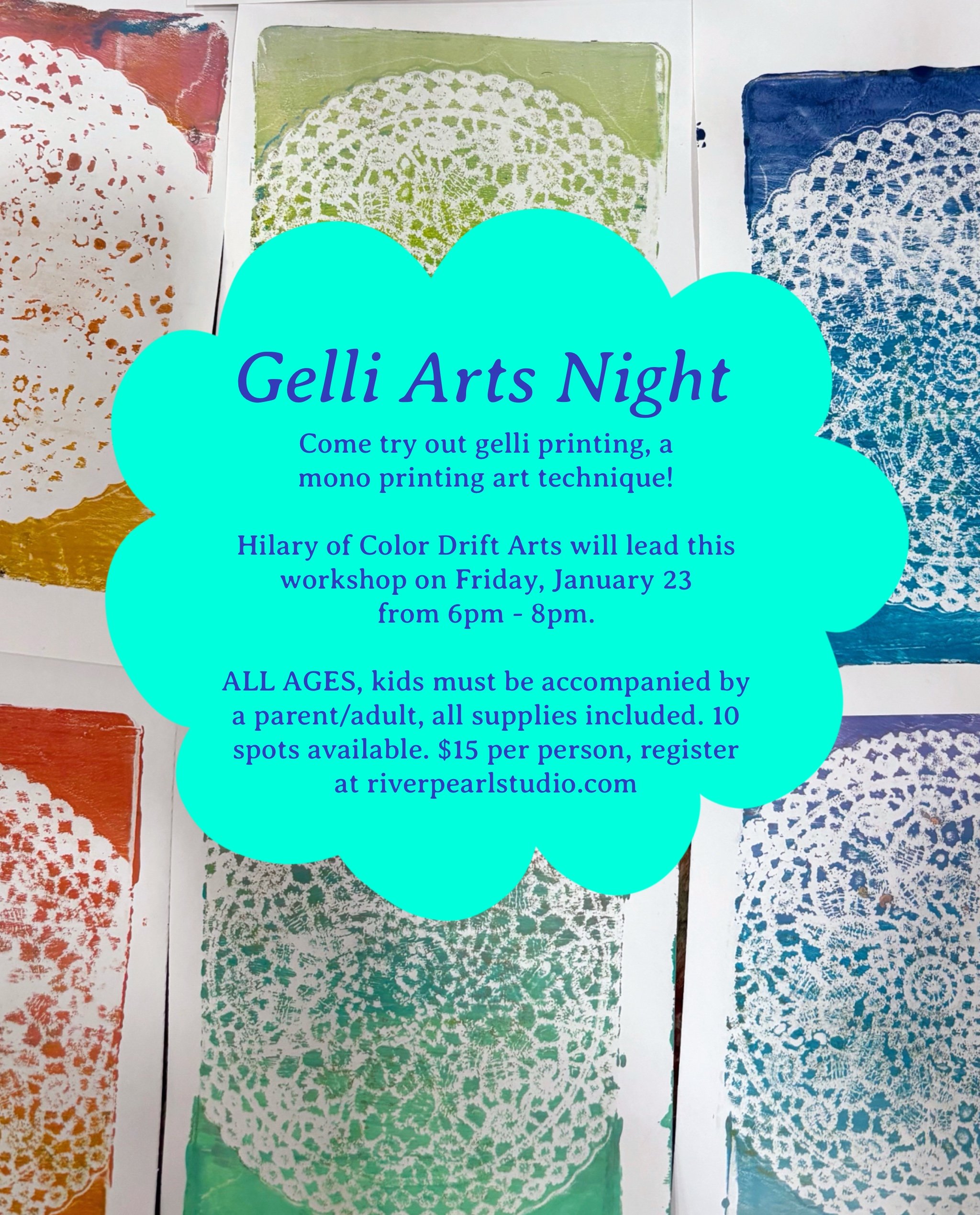 January Gelli Arts Night
