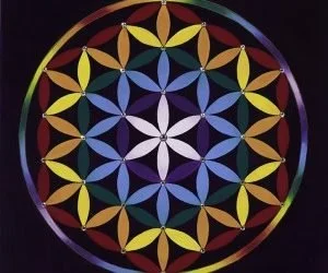 Flower of Life Rainbow