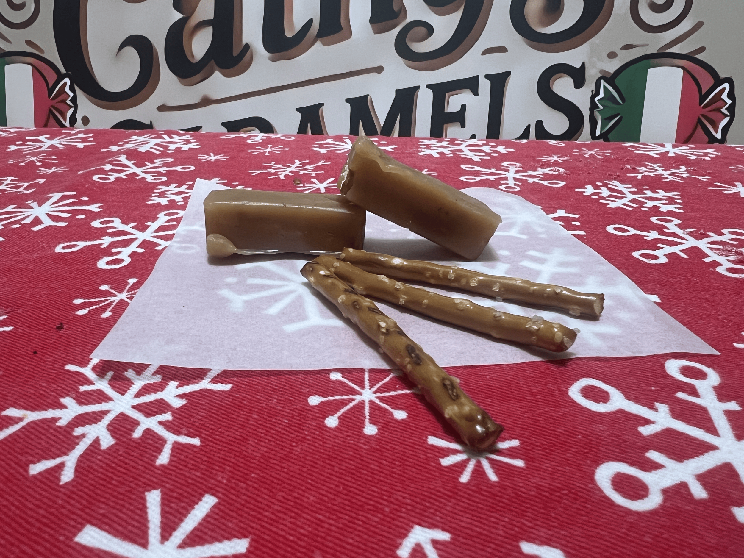 Pretzel Caramels