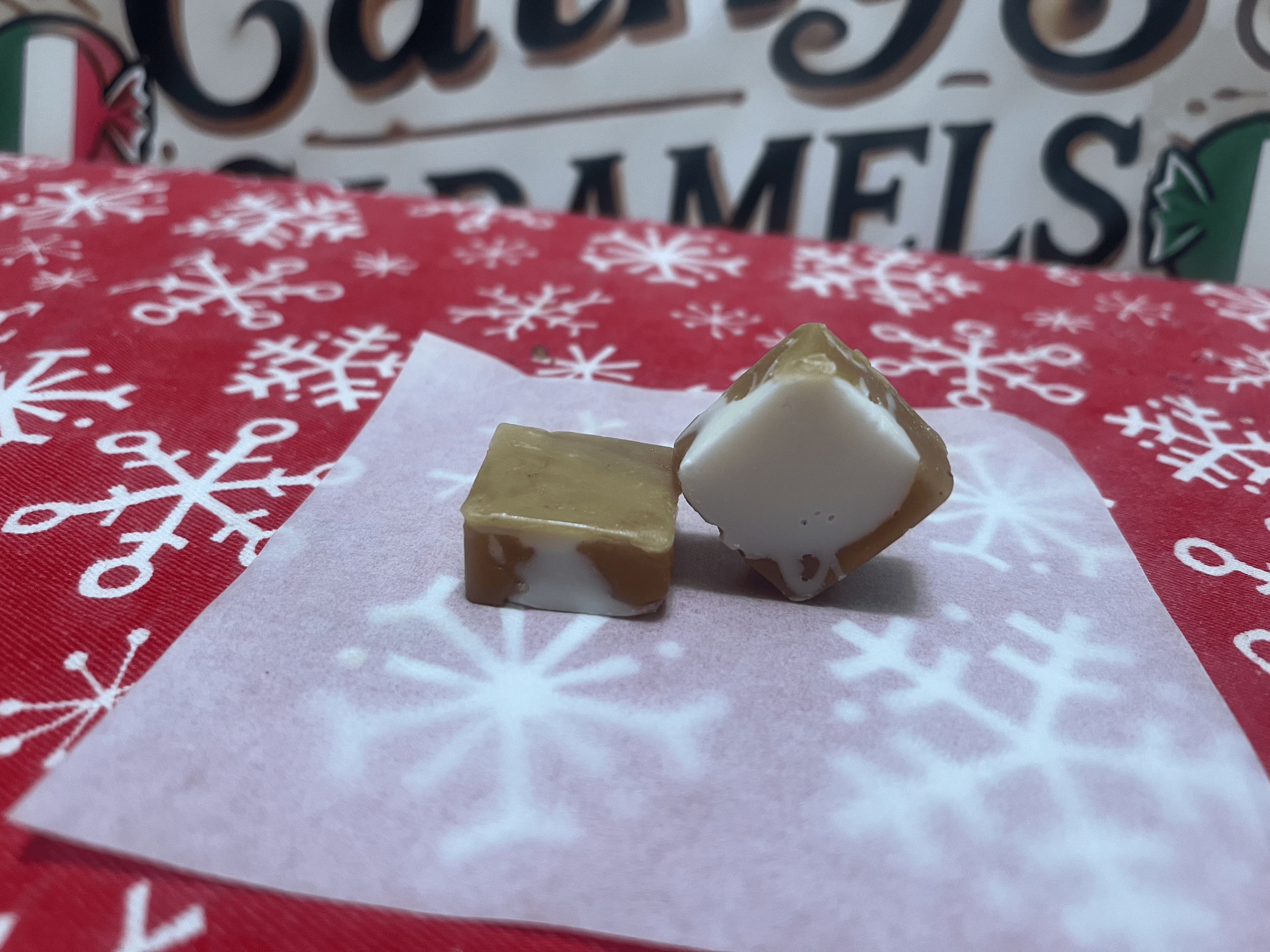 White Chocolate Caramels
