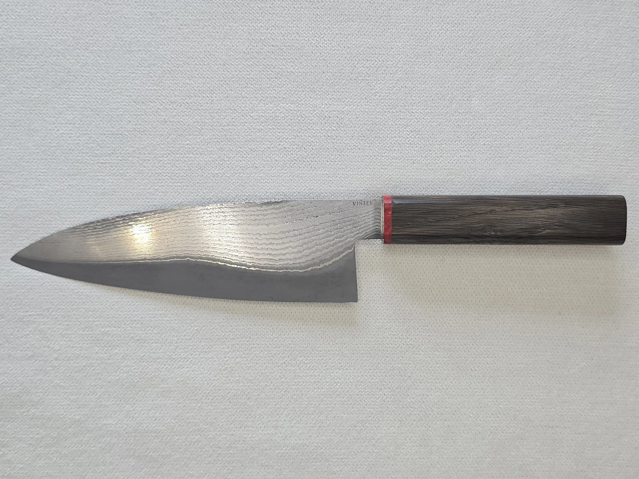 Couteau Le Deba - Chêne des Marais / Damas Inox