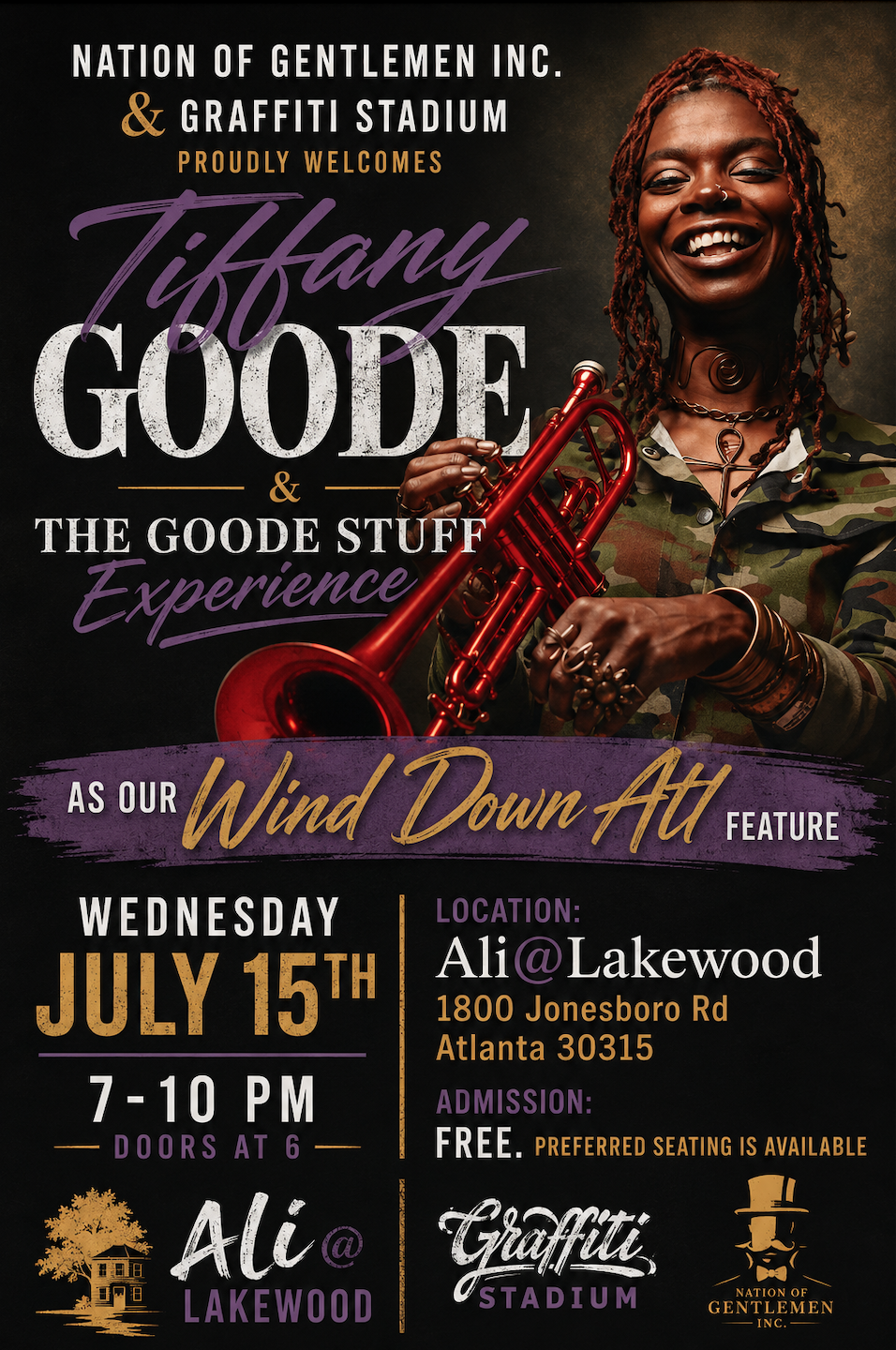 Wind Down Atl Featuring Tiffany Goode