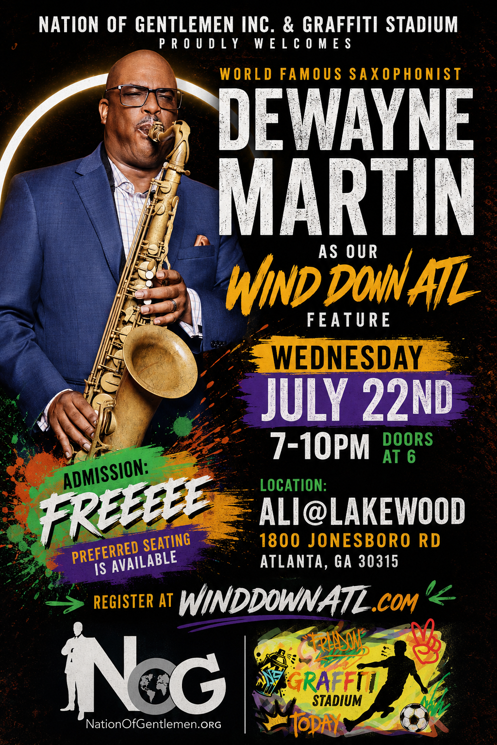 Wind Down Atl Featuring DeWayne Martin