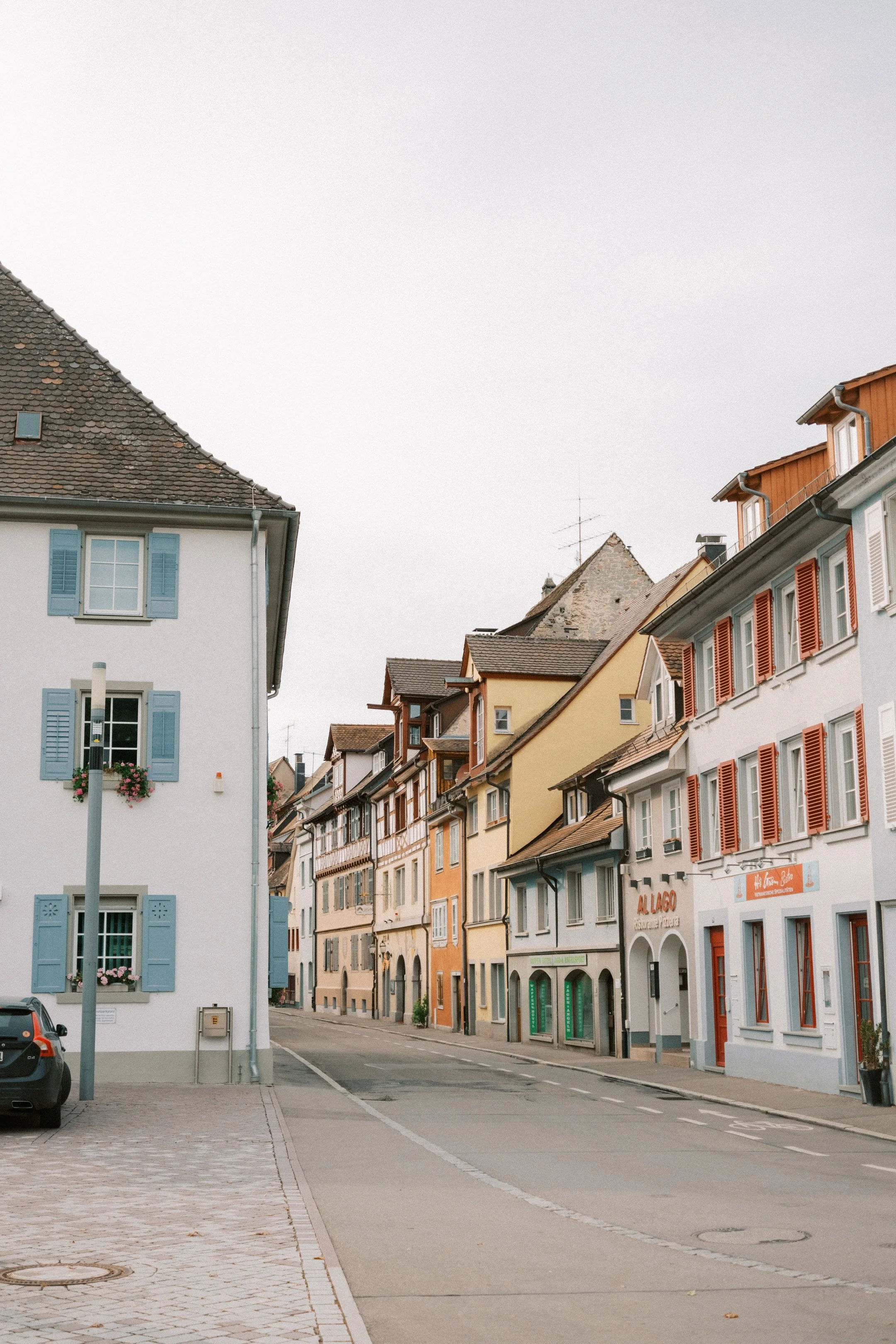 August in small German town