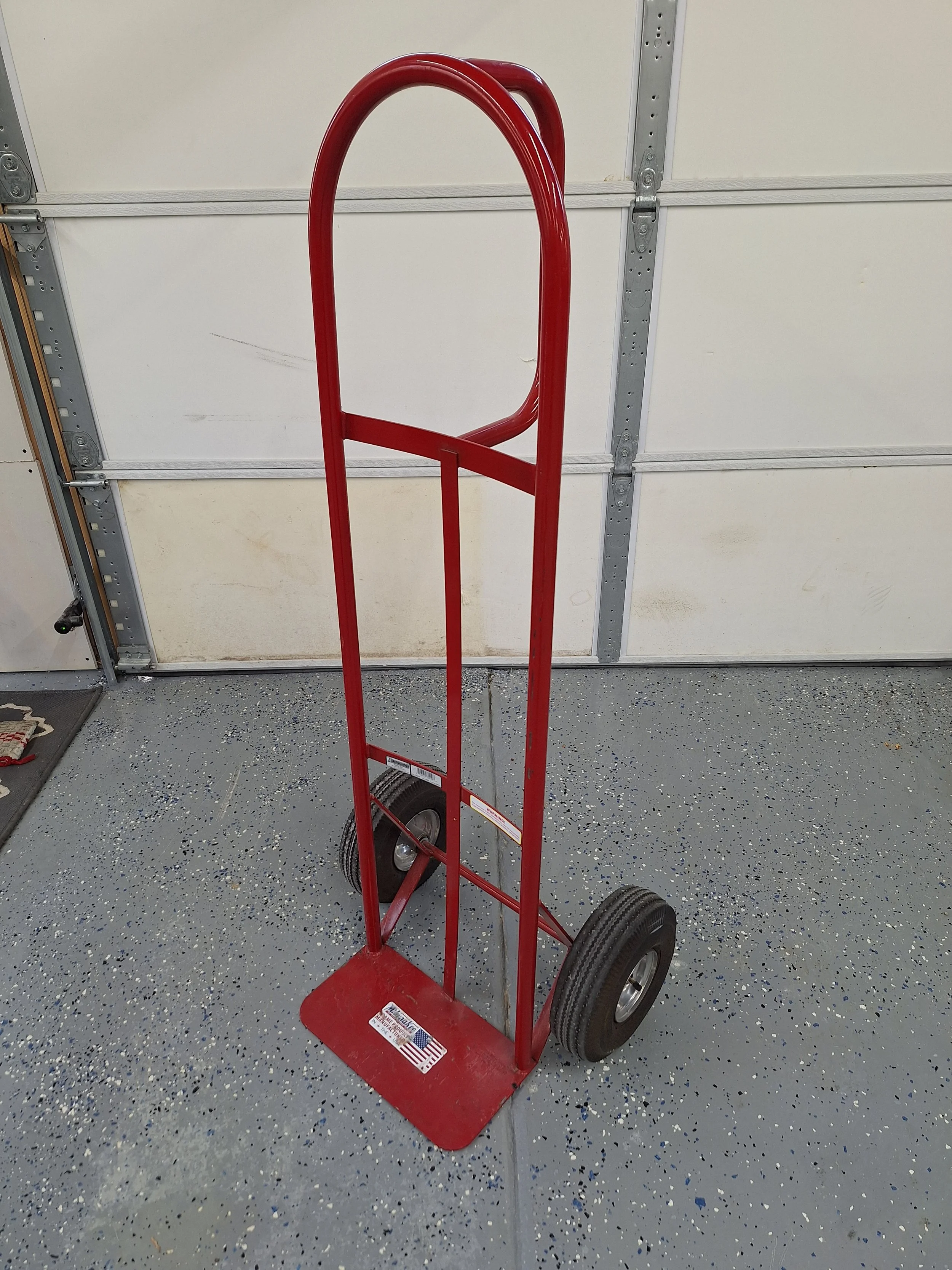 800-Lb Steel Heavy Duty Hand Truck