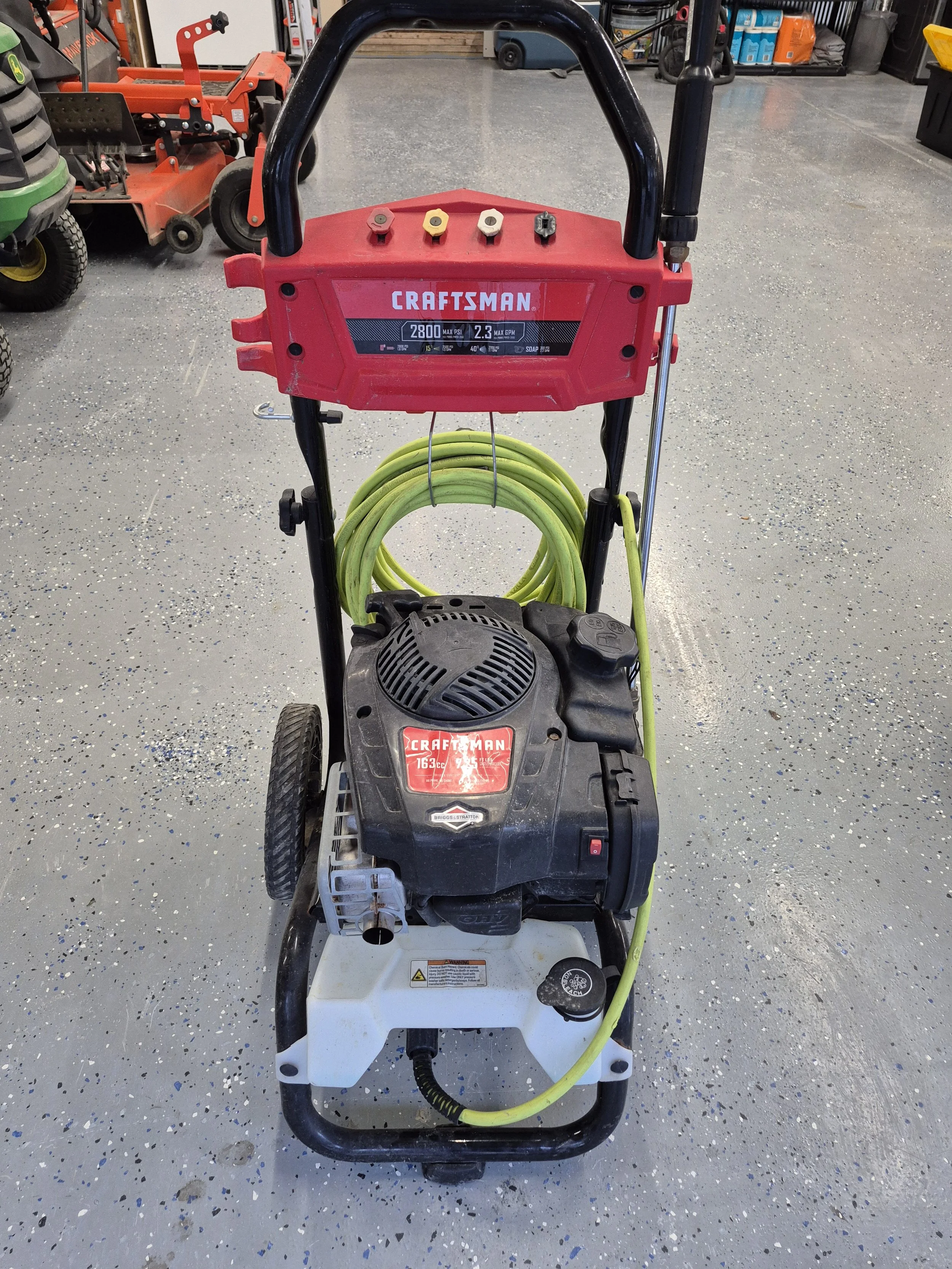 Craftsman Cold Water Gas Pressure Washer