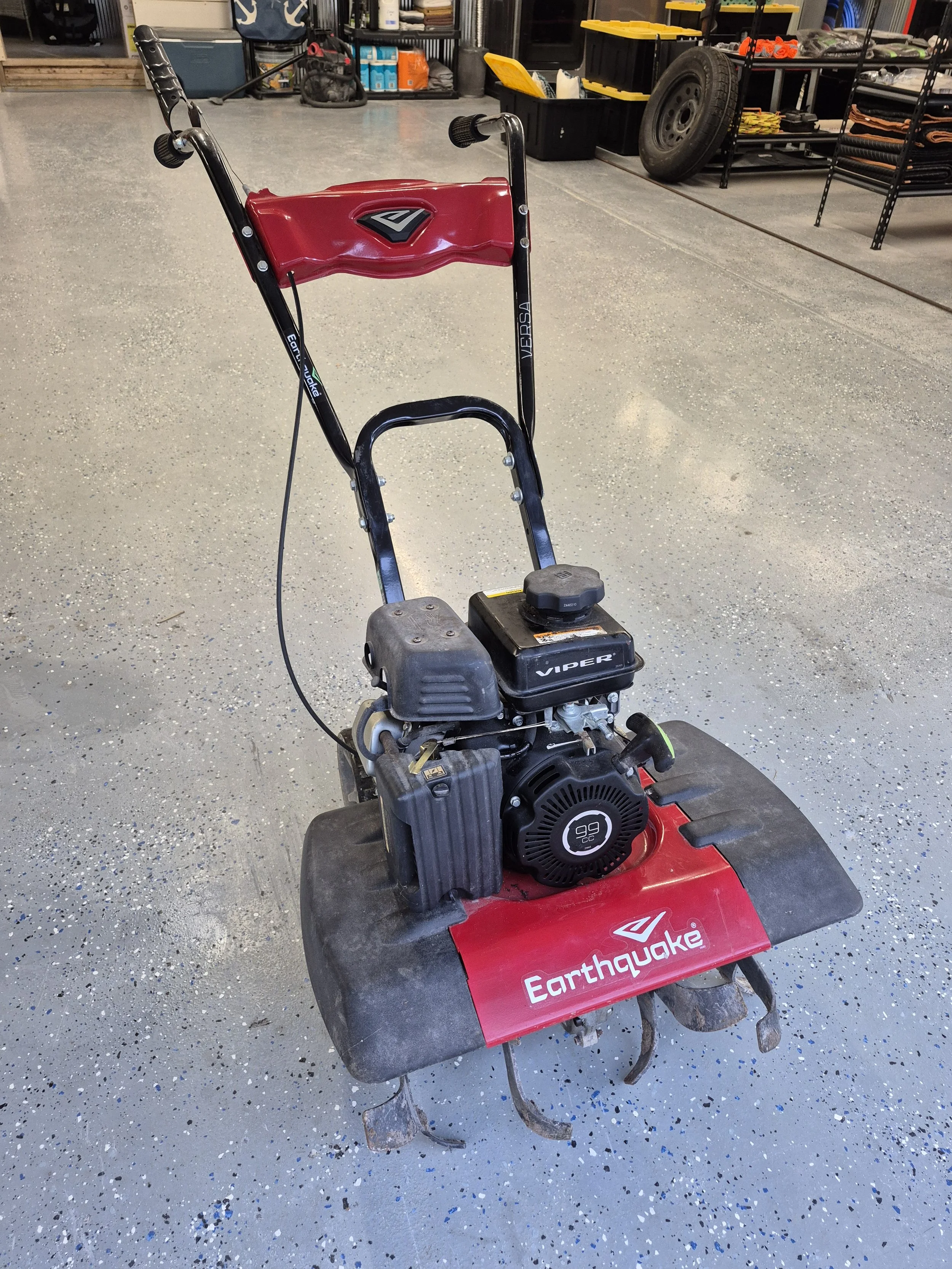 Front-Tine Forward-Rotating Tiller