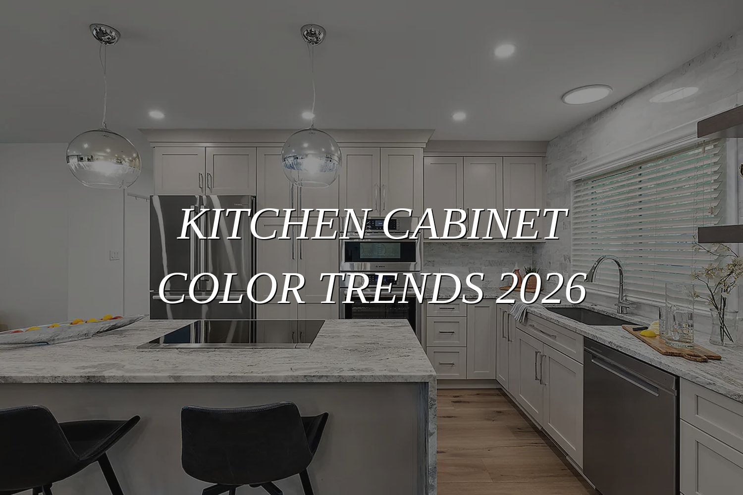 Kitchen Cabinet Color Trends 2026: The Colors Giving Kitchens More Personality