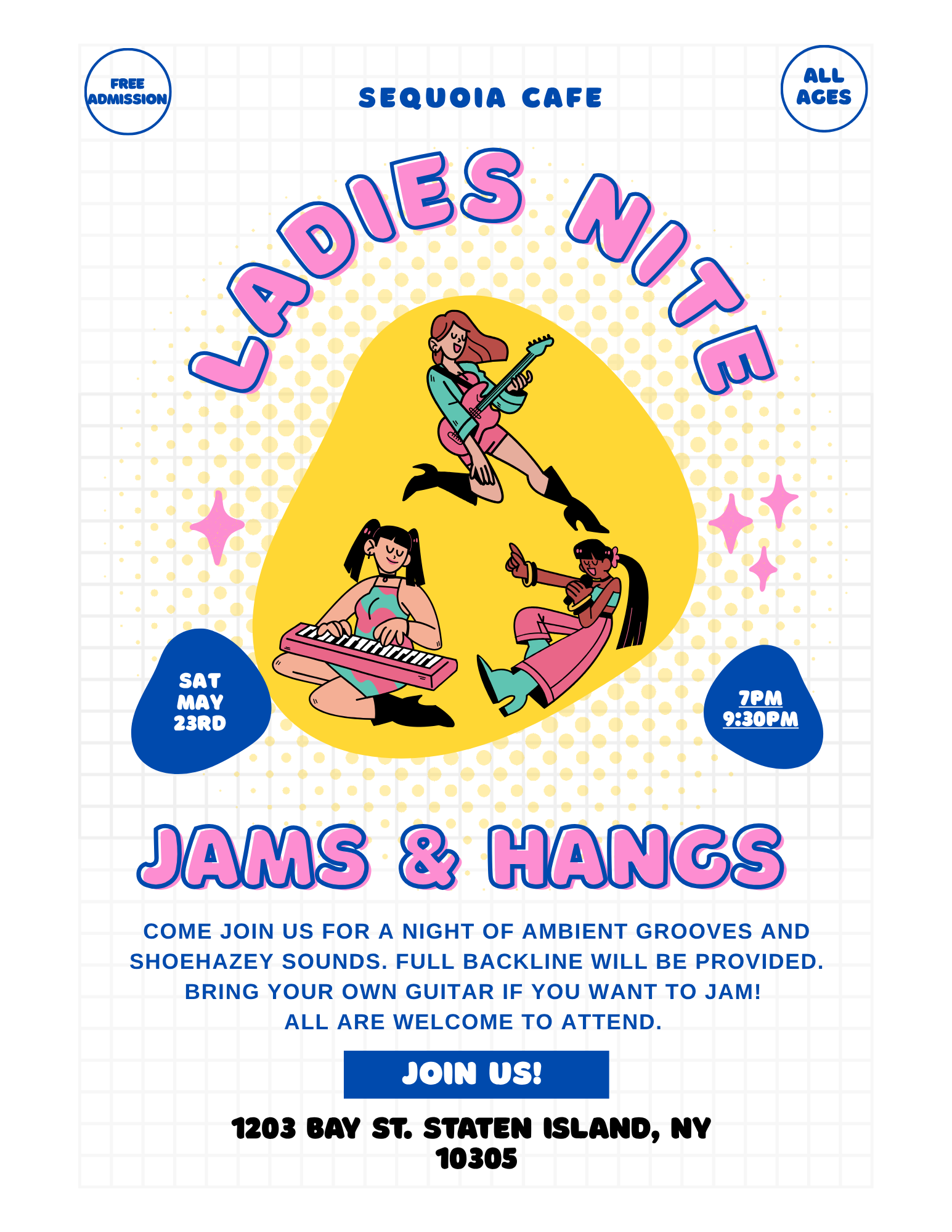Ladies’ Nite: Jams &amp; Hangs 