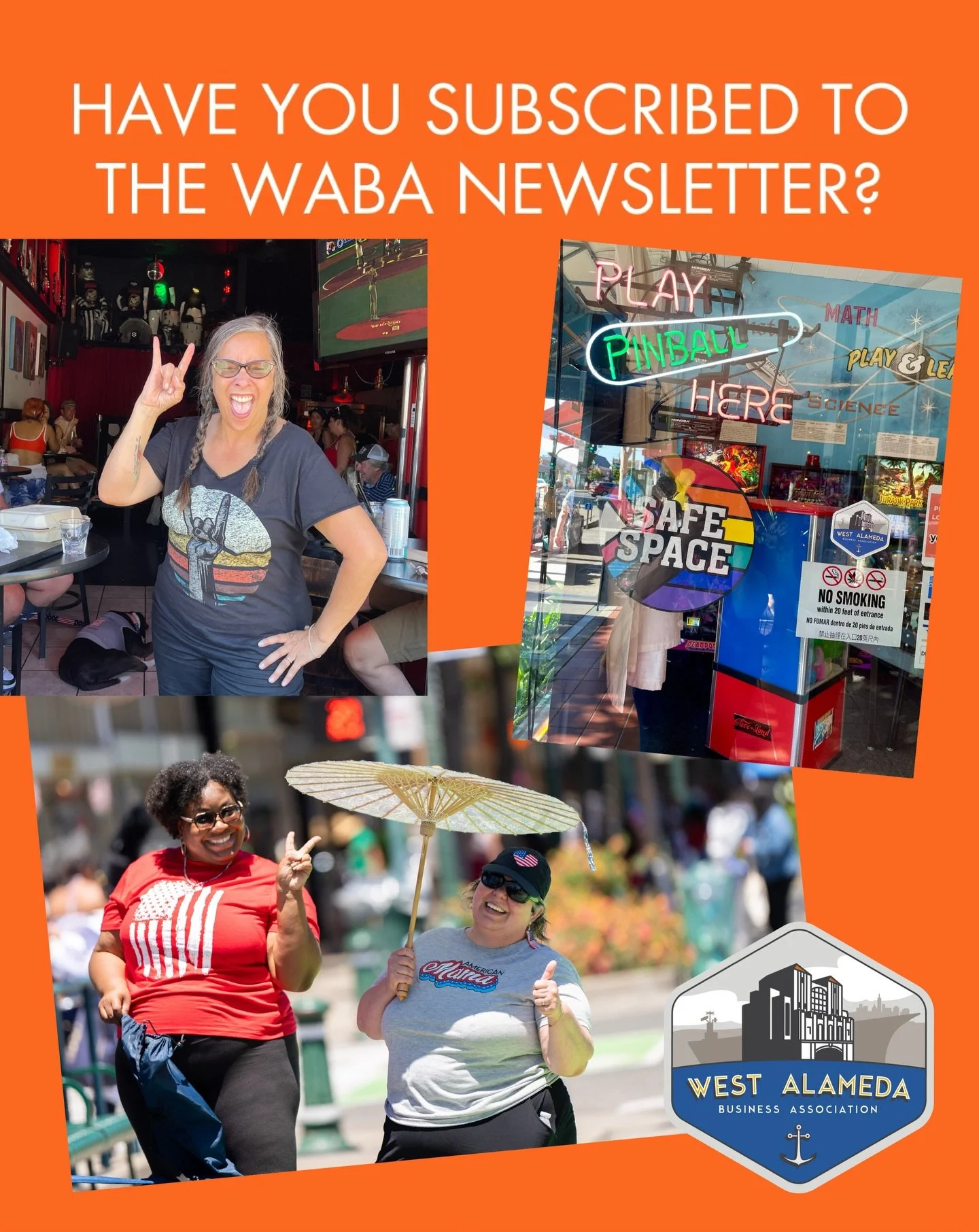 Stay up to date with all the events, workshops, news, parties and promotions happening in Alameda&rsquo;s West End by clicking that link in our bio @westalamedabusiness and subscribing to the West Alameda Business Association newsletter! 

Photo cred