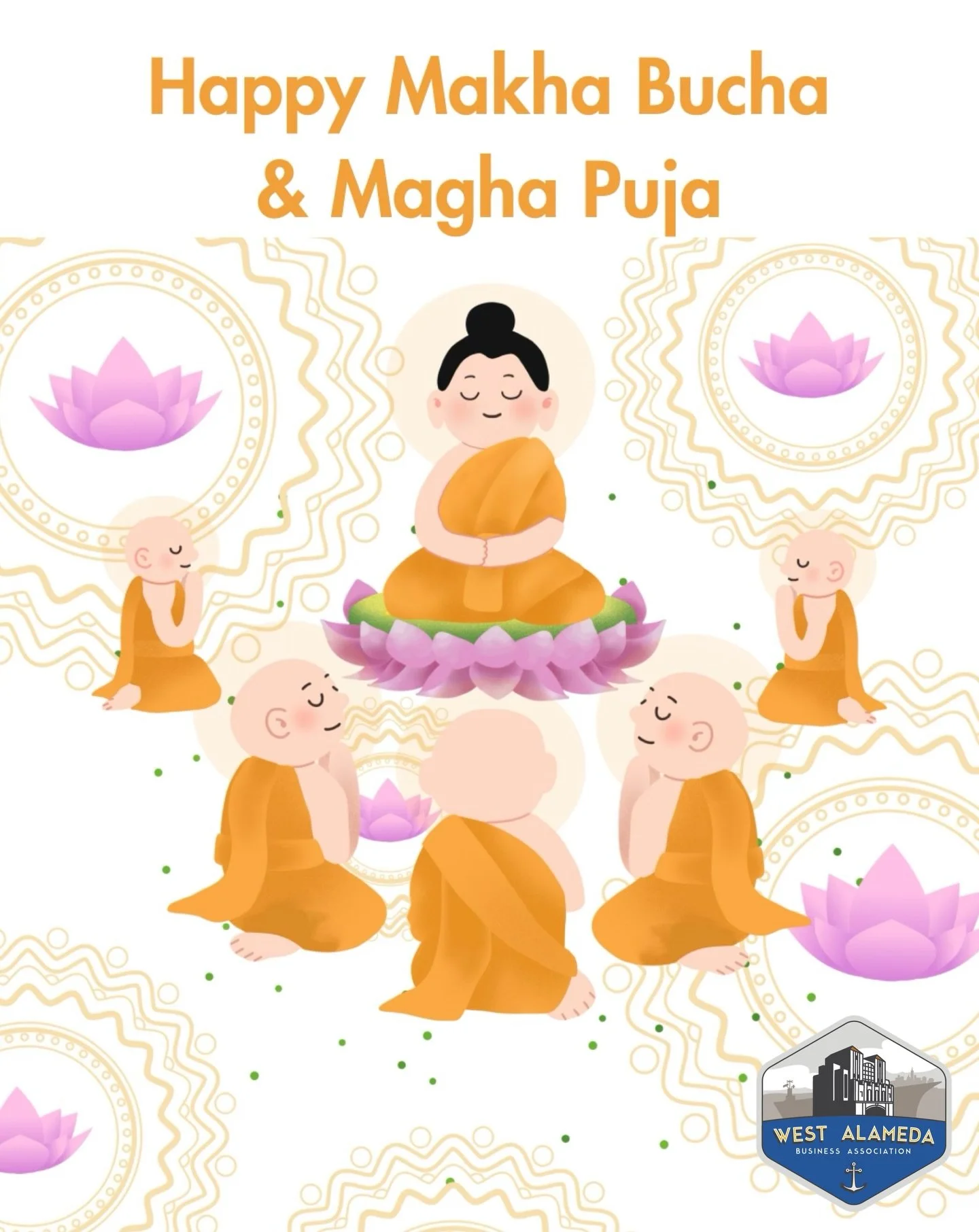 🪷 Honoring Makha Bucha &amp; Magha Puja 🪷

Today is Makha Bucha/Magha Puja, a Buddhist holiday observed in Cambodia, Laos, Thailand, Sri Lanka and on the full moon day of Tabaung in Myanmar plus Buddhist communities worldwide&mdash; celebrating uni
