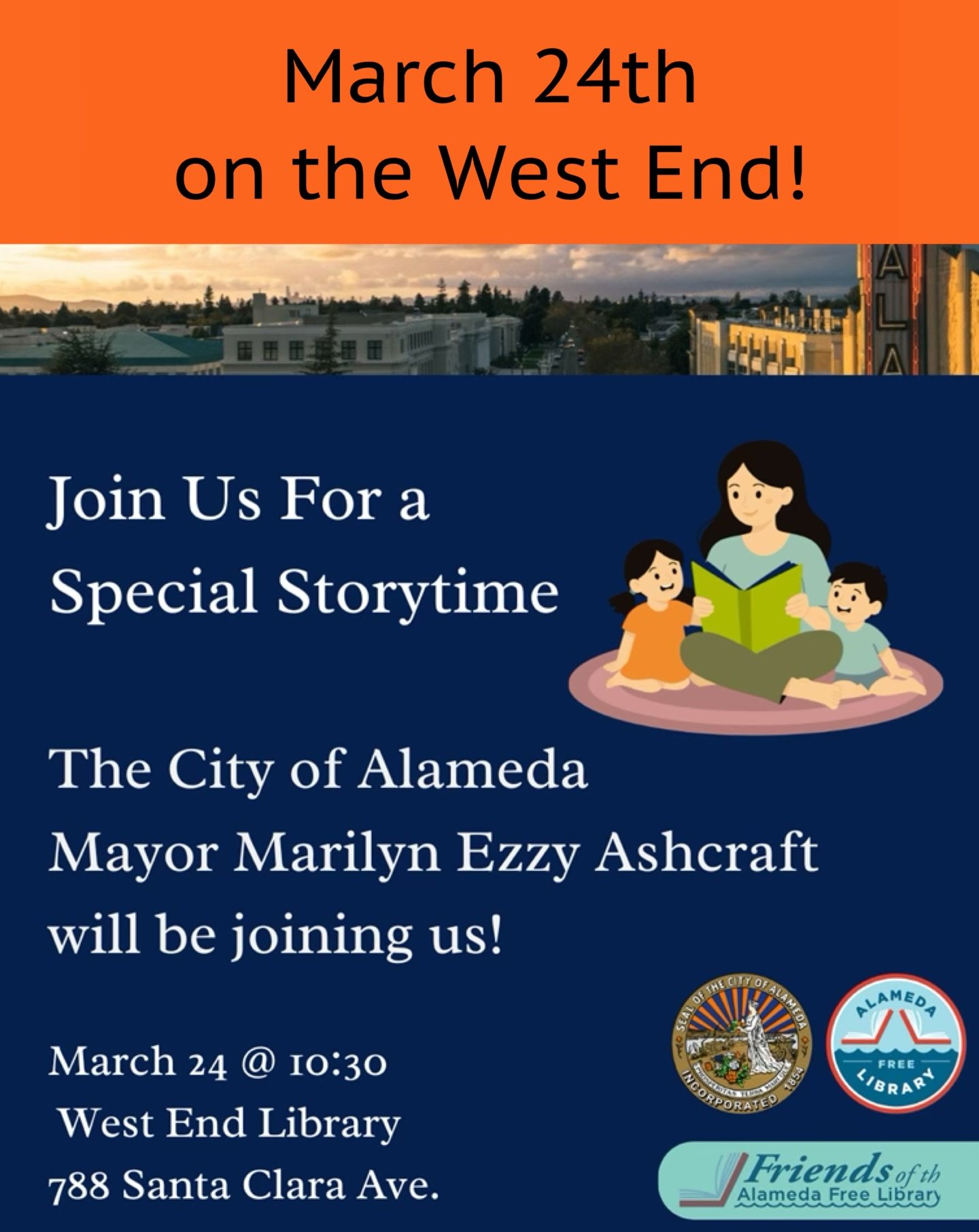 As part of our FREE Women in the Community Storytime series at the West End Library, we are very excited to have a special guest who will be joining us at our regularly scheduled Toddler Storytimes during the month of March. 

On Tuesday, March 24 at