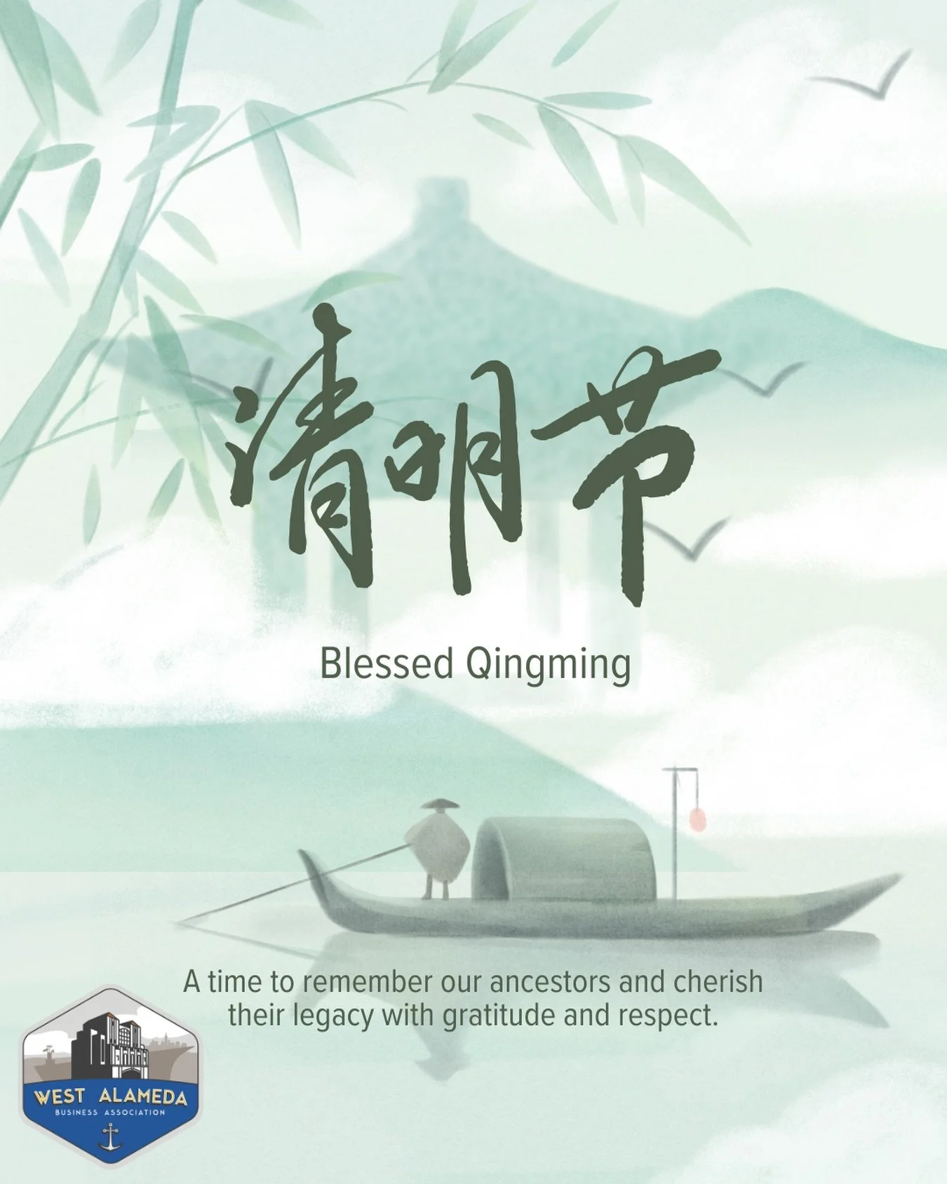 Today, we honor Qingming Festival (Tomb-Sweeping Day)&mdash;a tradition rooted in remembrance, respect, and connection across generations.

Observed by Chinese communities around the world, Qingming is a time to care for ancestral resting places, ref