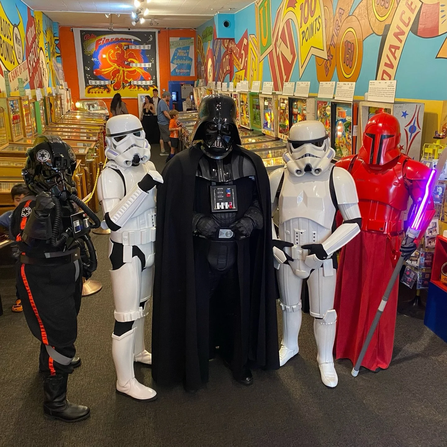 Thanks for stopping by @pacificpinball - @501stggg ! May the Fourth Be With You. 

@westalamedabusiness #westalameda #maythefourth #501stlegion