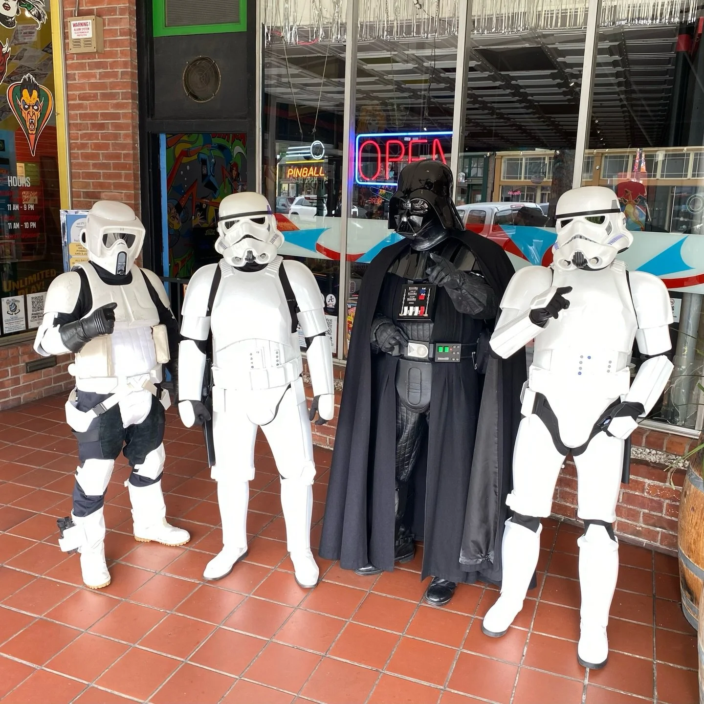 Stop by Pacific Pinball Museum this Saturday May 2nd from 3pm-5pm to celebrate &ldquo;May the 4th&rdquo; Star Wars weekend with members of the 501st Legion Golden Gate Garrison who will be making an appearance. @501stggg 

Come ready to take photos w
