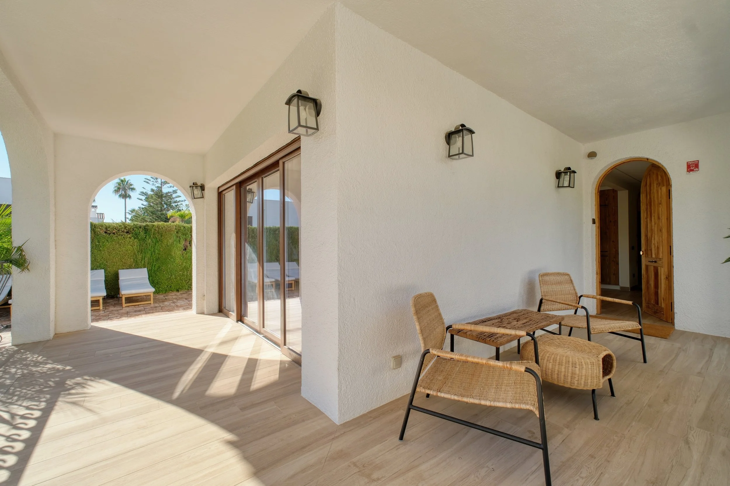patio de casa torredembarra alquiler vacacional