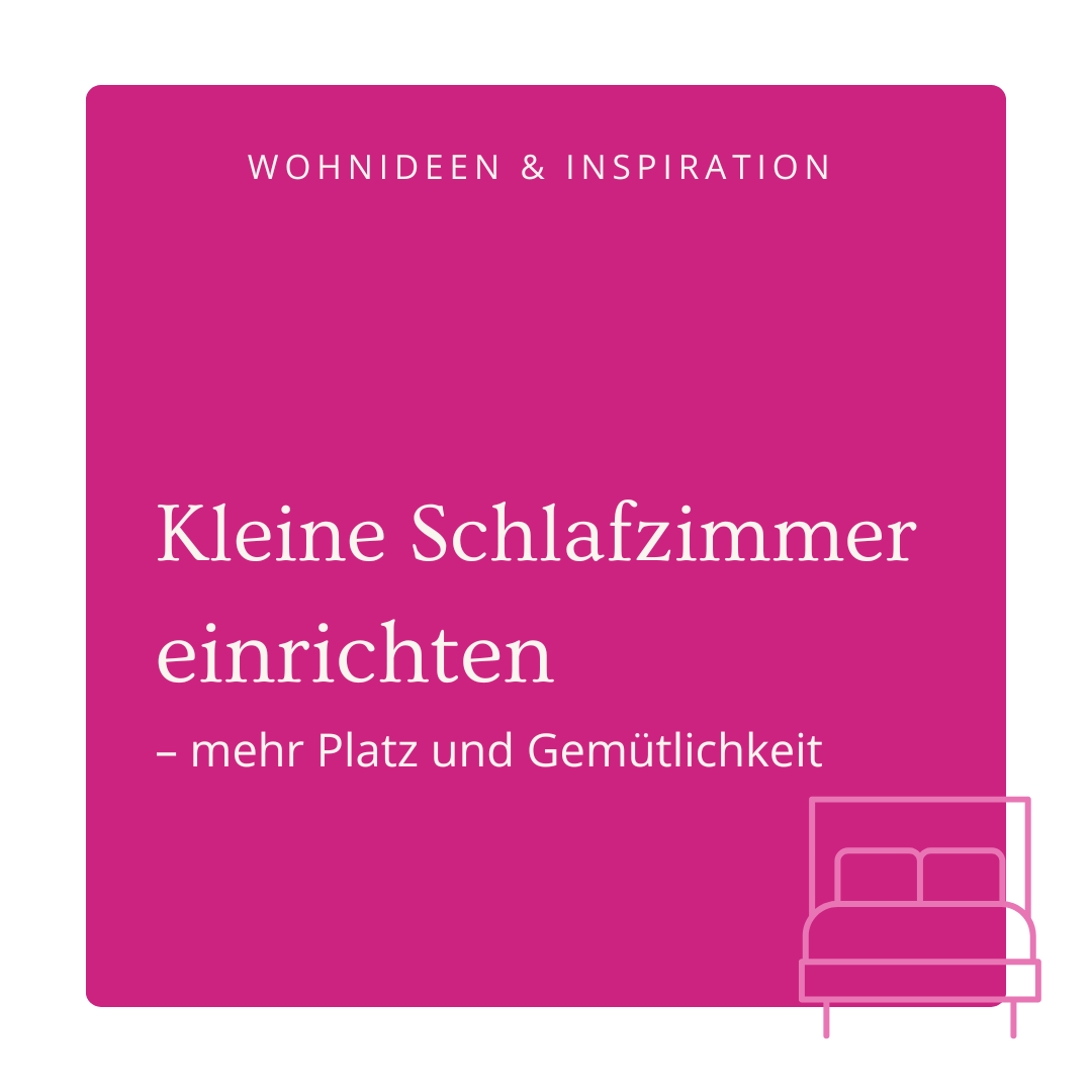 Kleine Schlafzimmer einrichten – mehr Platz und Gemütlichkeit