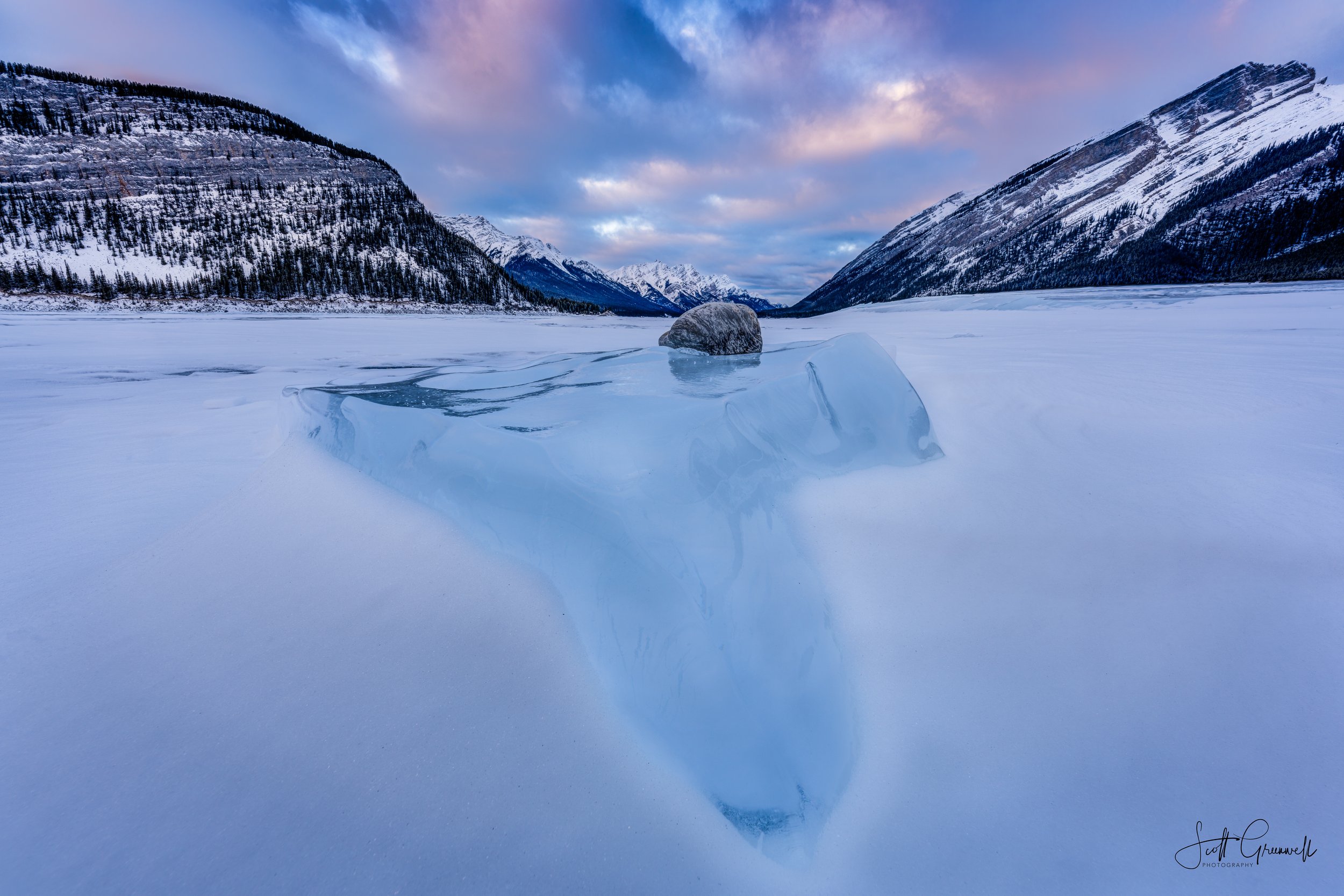 Spray Lake Sunrise Day 2 0229 Anchor in the Blue Veil.jpg