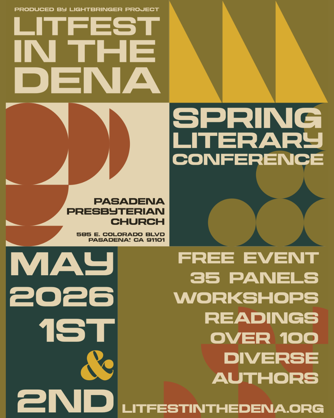 LitFest 2026 Instagram Flyer