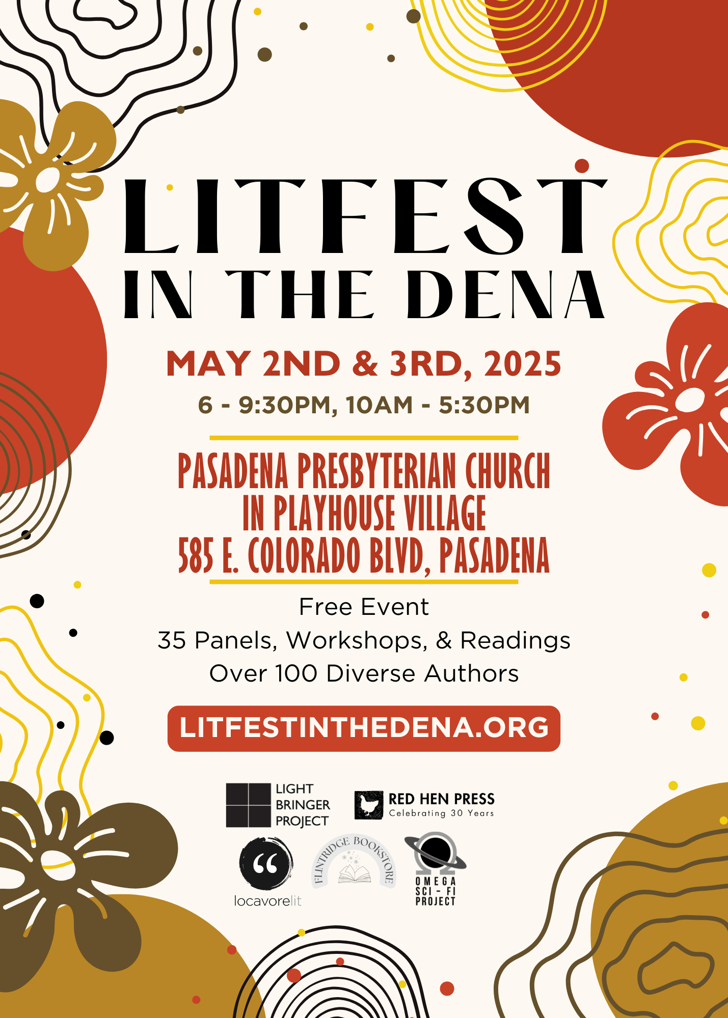 LitFest 2025 Flyer