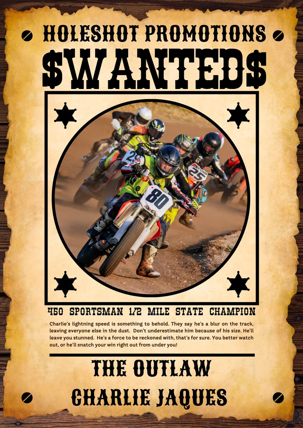 Charlie Rider Intact Rider Profile Charlie Jaques — Holeshot Promotions