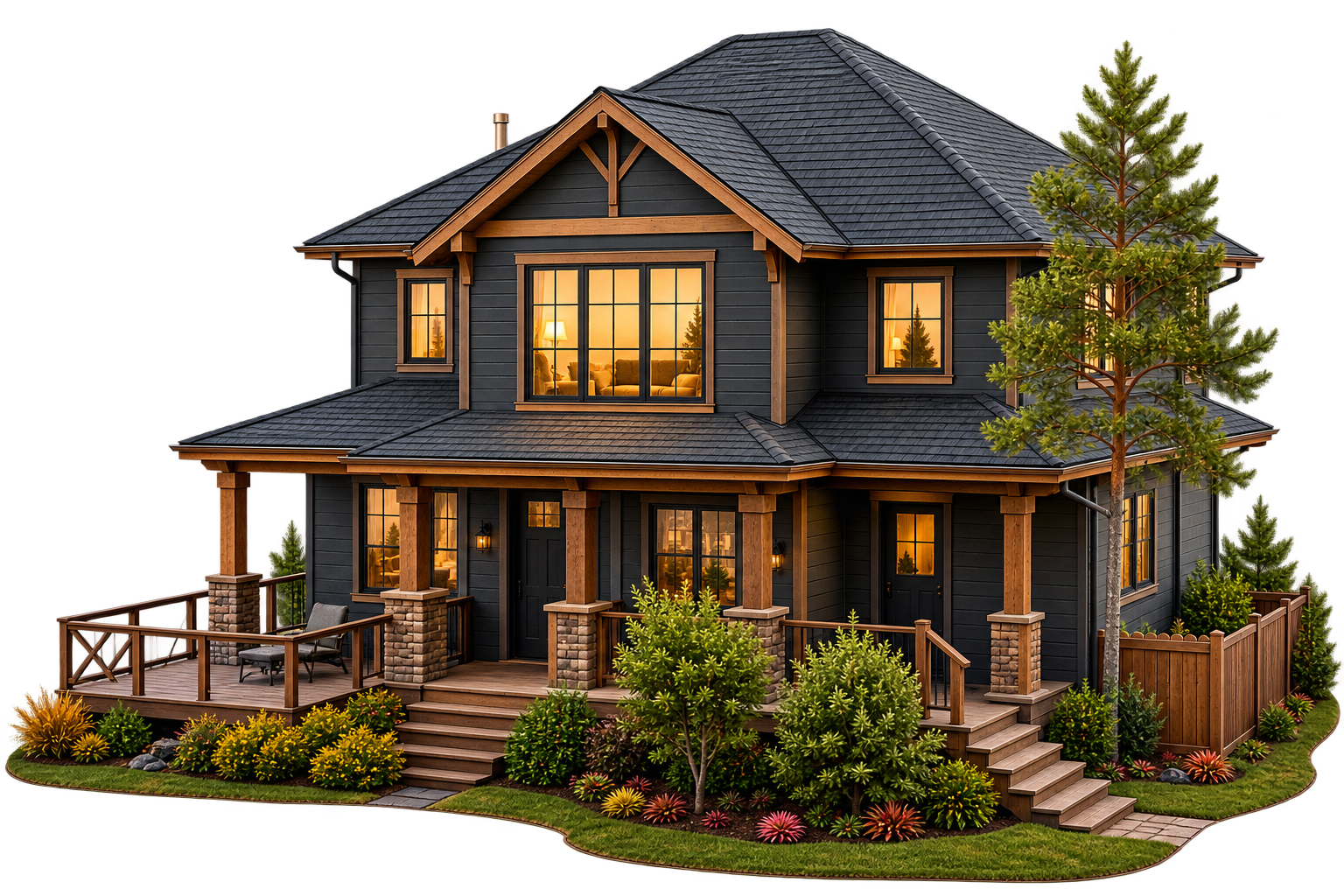 Interactive home wildfire preparedness guide