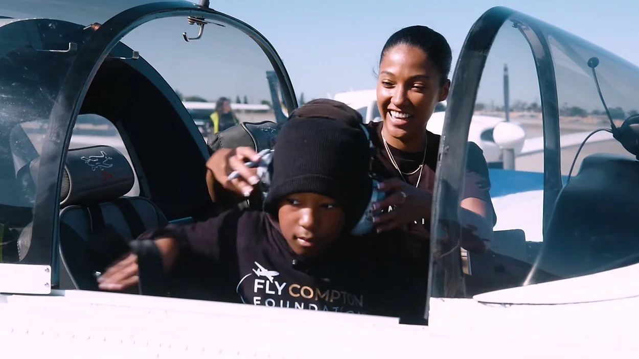 Spectrum News SoCal Scene: Kids Take Flight with the Fly Compton Foundation
