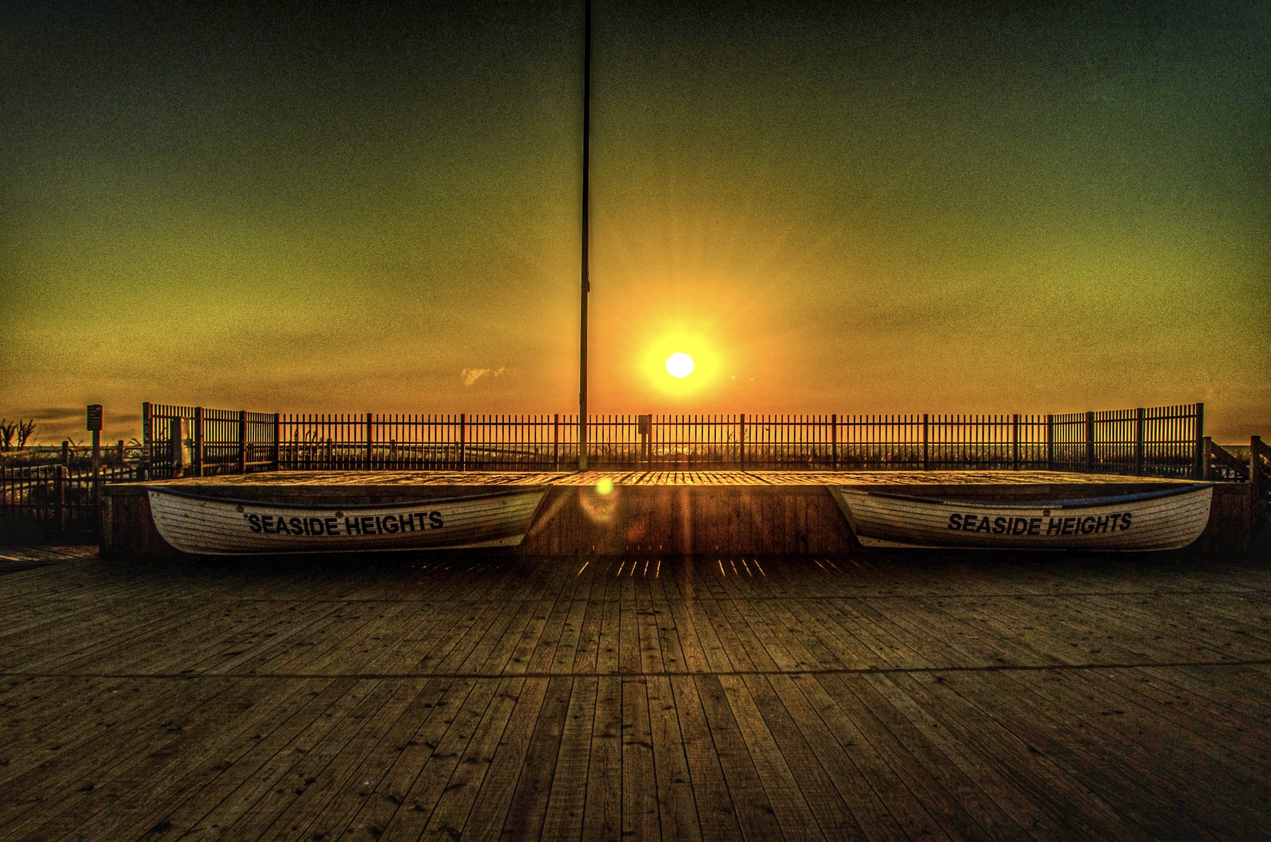 "Roots" ~ My roots will always begin along the Atlantic Ocean, but now they extend 2200 miles to the west. It's been fun visiting the Jersey shore, but I can't wait to get back home. (Seaside Heights, New Jersey)